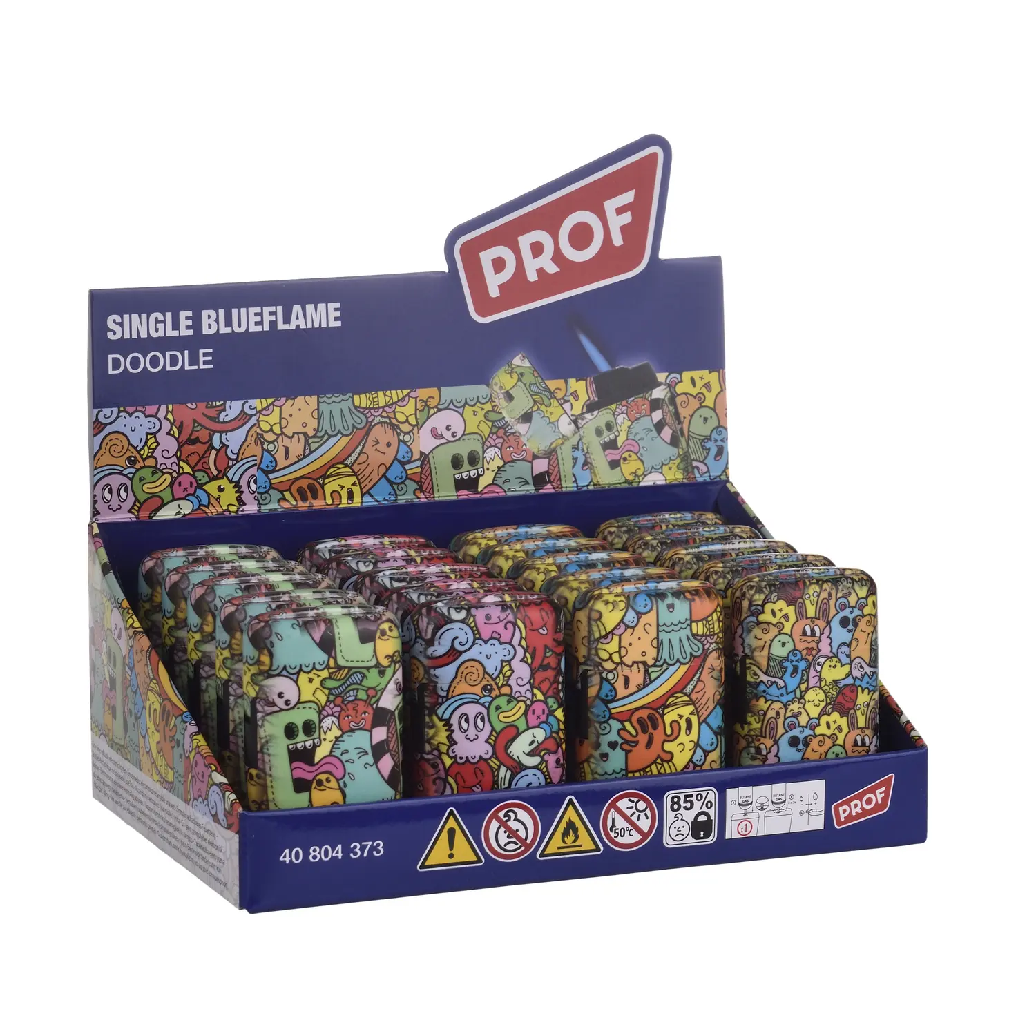 PROF Capsule Doodle Lighter – Adjustable Jet Flame