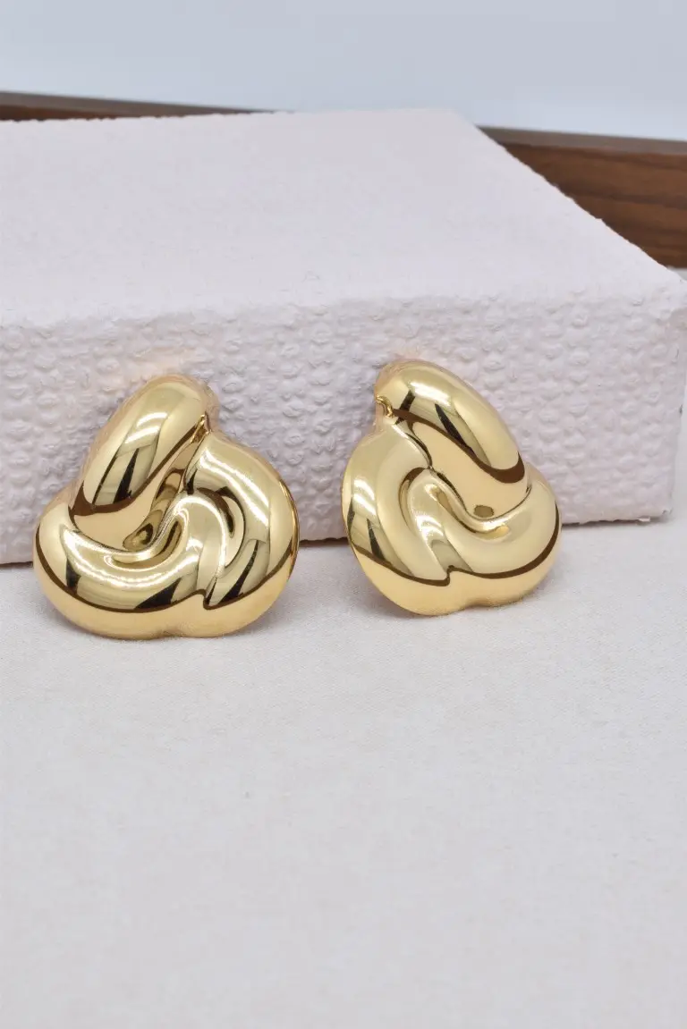Boucles d'oreilles en acier inoxyable - BO100558OR