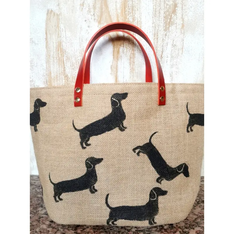 Cabas en jute - Multi-Teckels