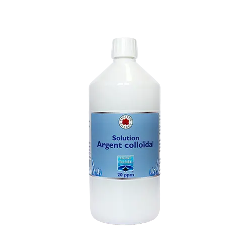 Solution Argent colloïdal 20 ppm 1 litre