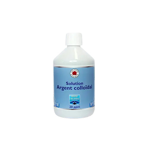 Solution Argent colloïdal 20 ppm 500 ml