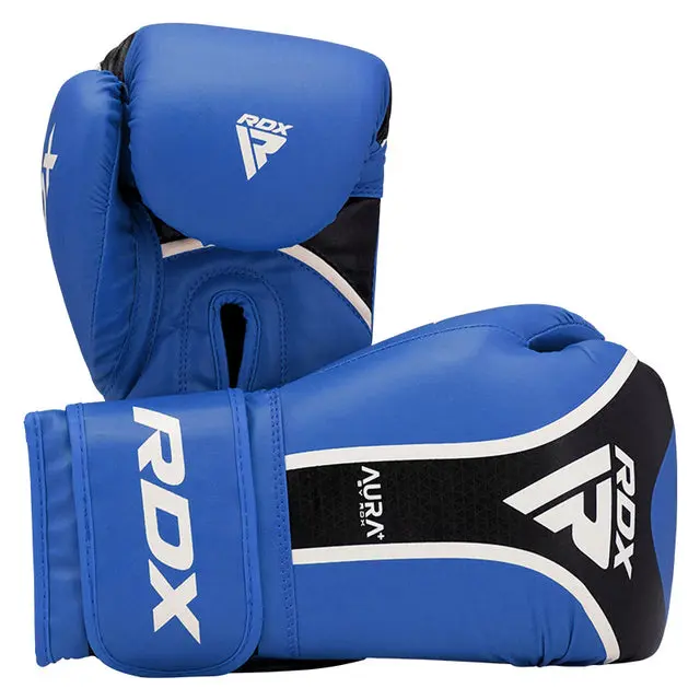 RDX BOXING GLOVE AURA PLUS T-17-Blue/Black