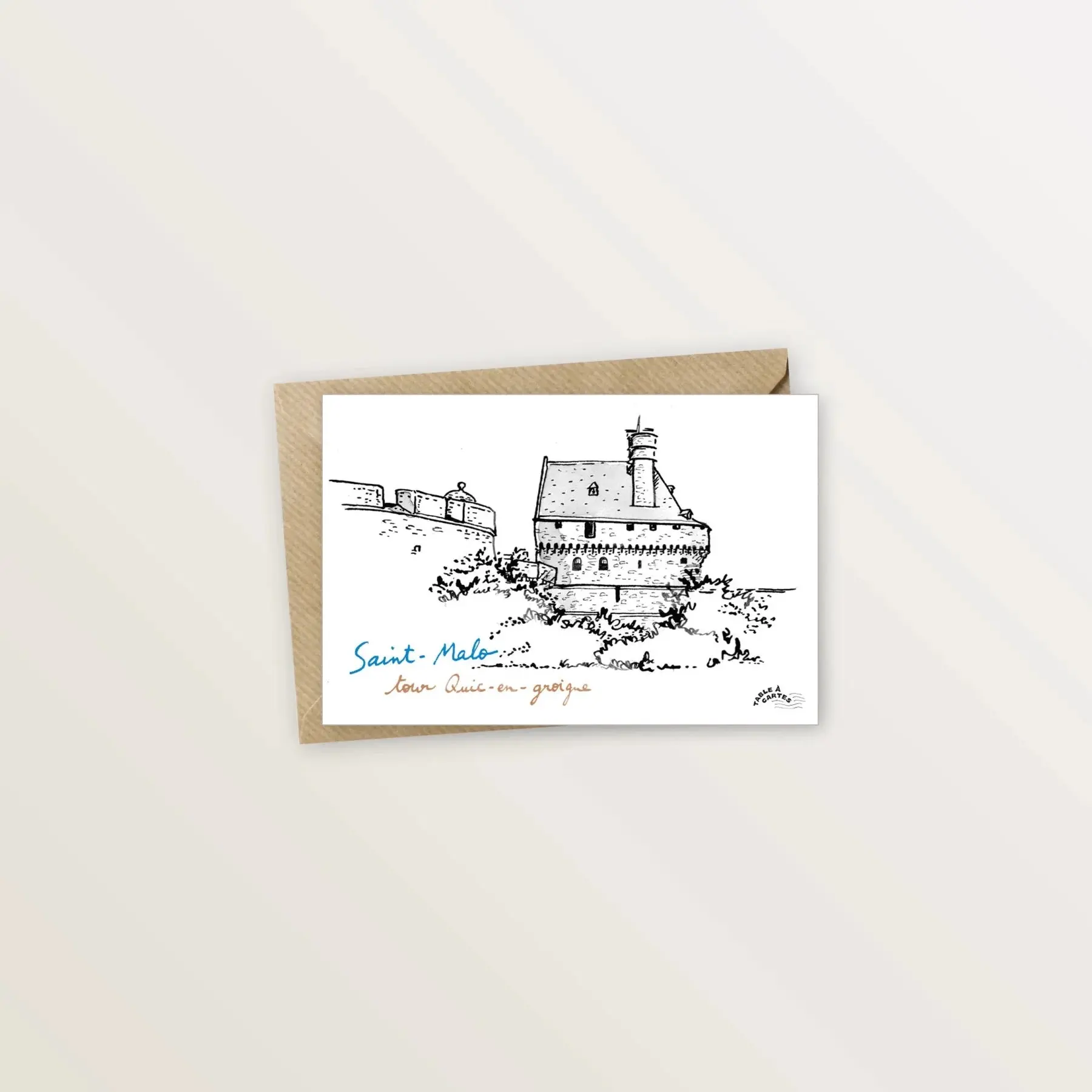 Carte postale Saint-Malo - Tour Quic-en-Groigne