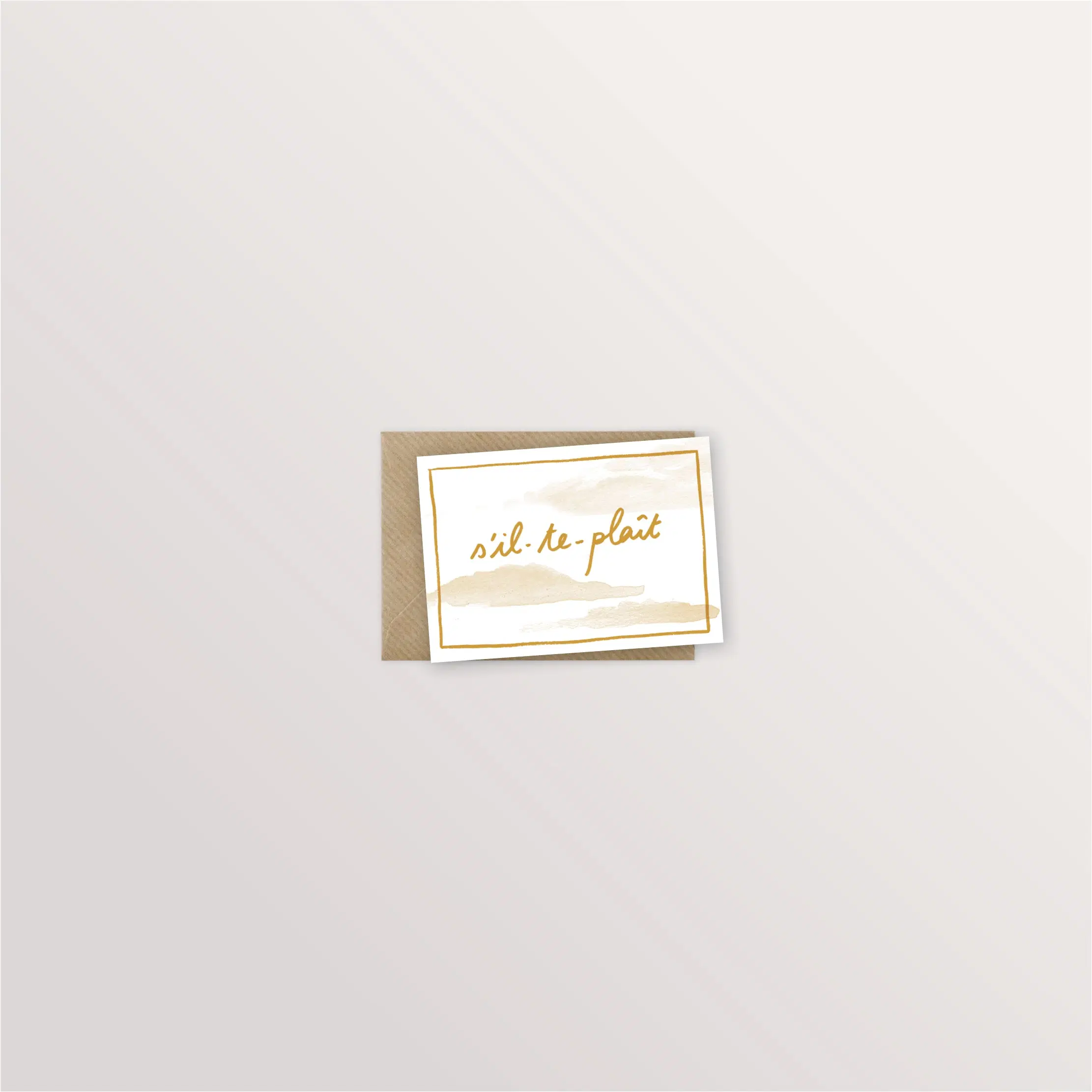 Mini-carte - S'il-te-plaît