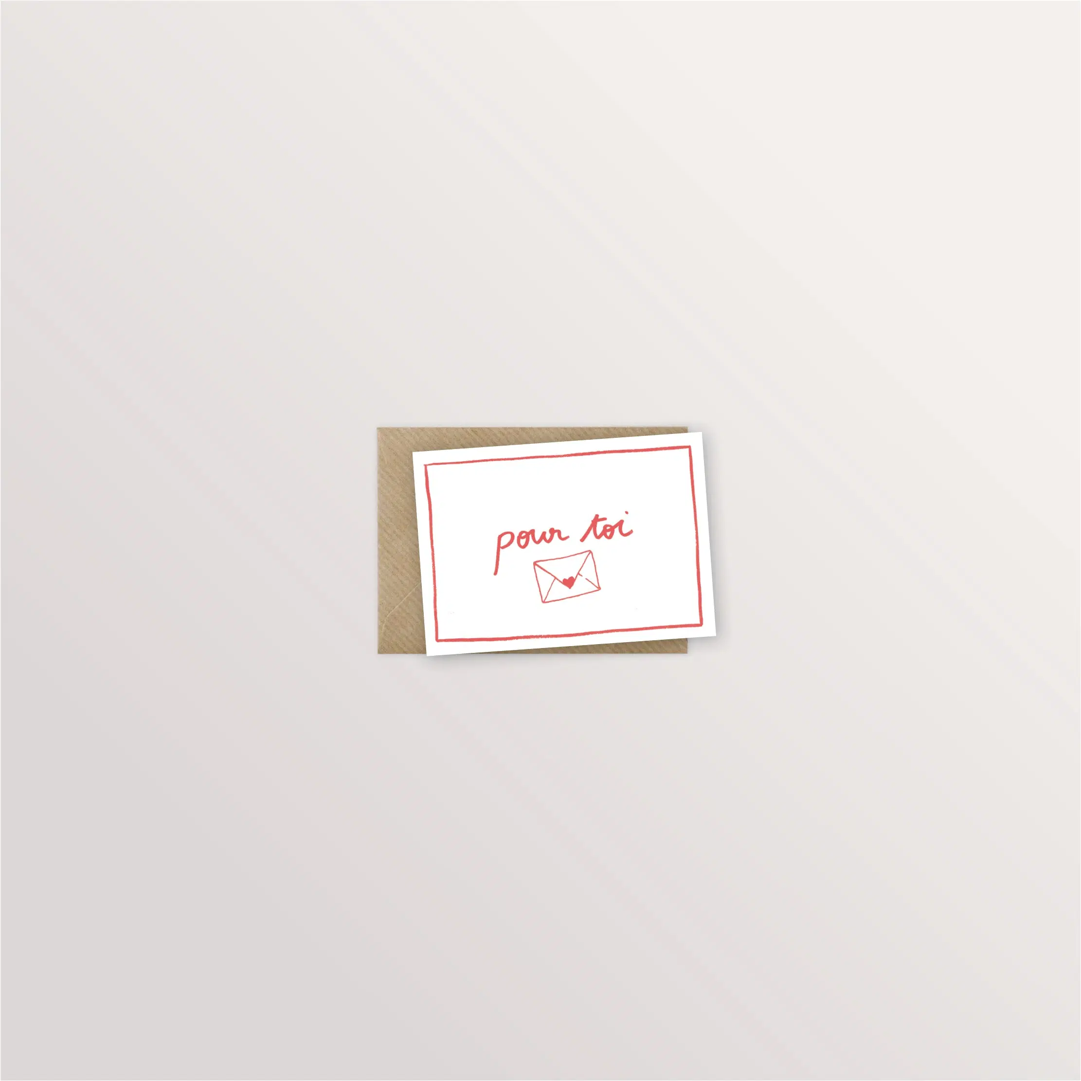Mini-carte - Pour toi