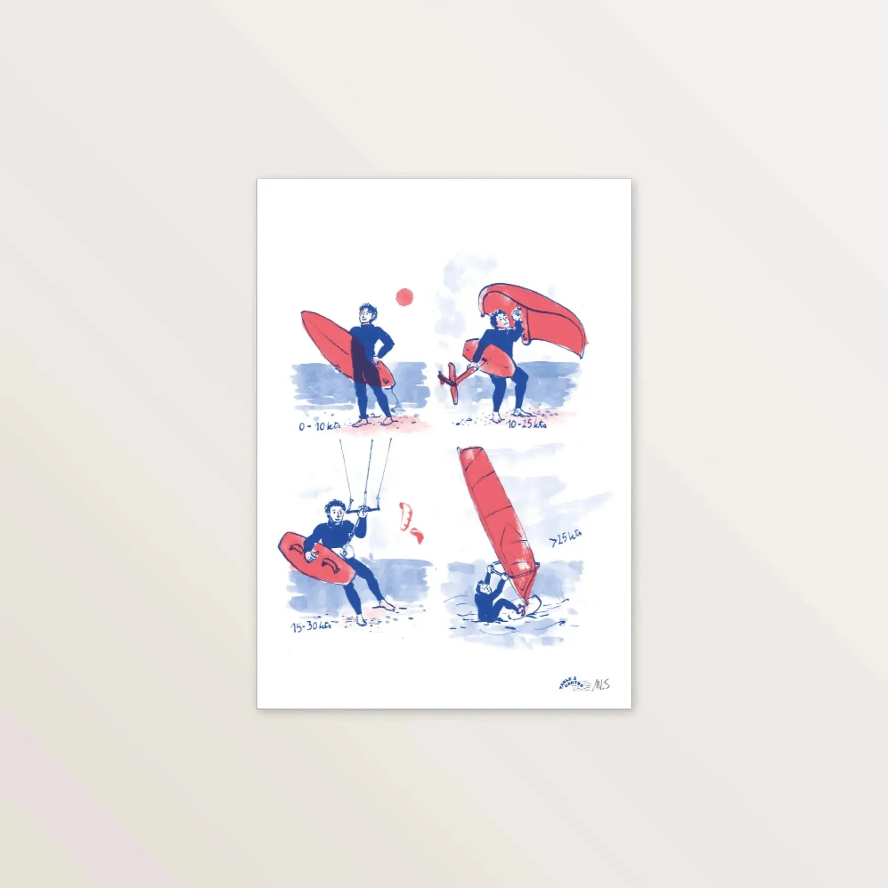 Par tous les vents - Risographie A5