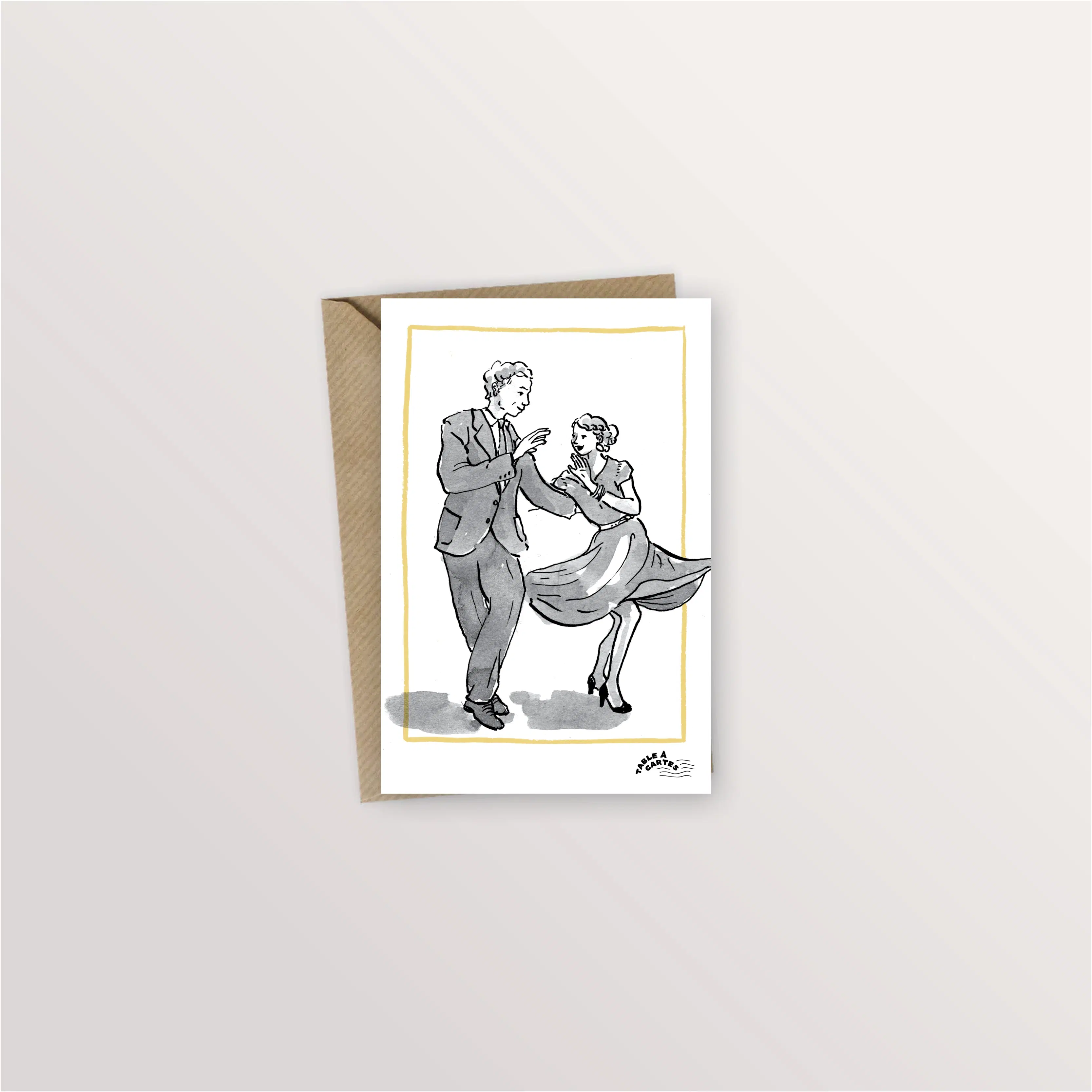 Carte postale - Swing !