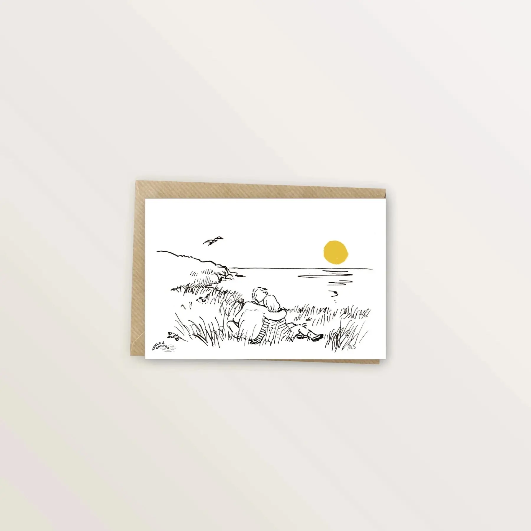 Carte postale - Amoureux