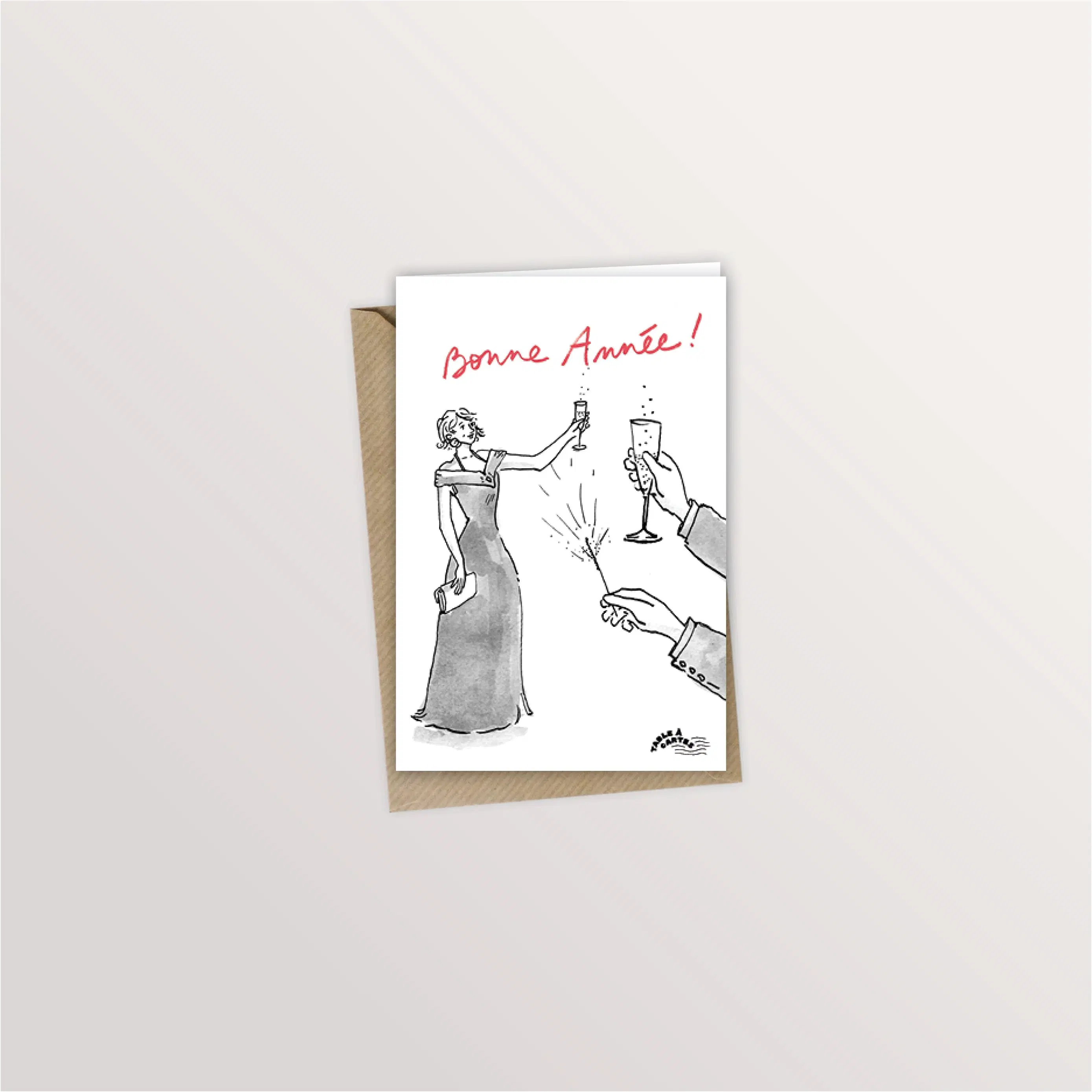 Carte de voeux - Champagne