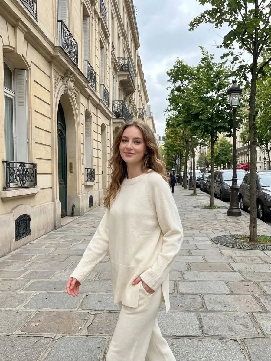Free logo on - Essential Crewneck Slit Pullover (Style: YHWYD001)