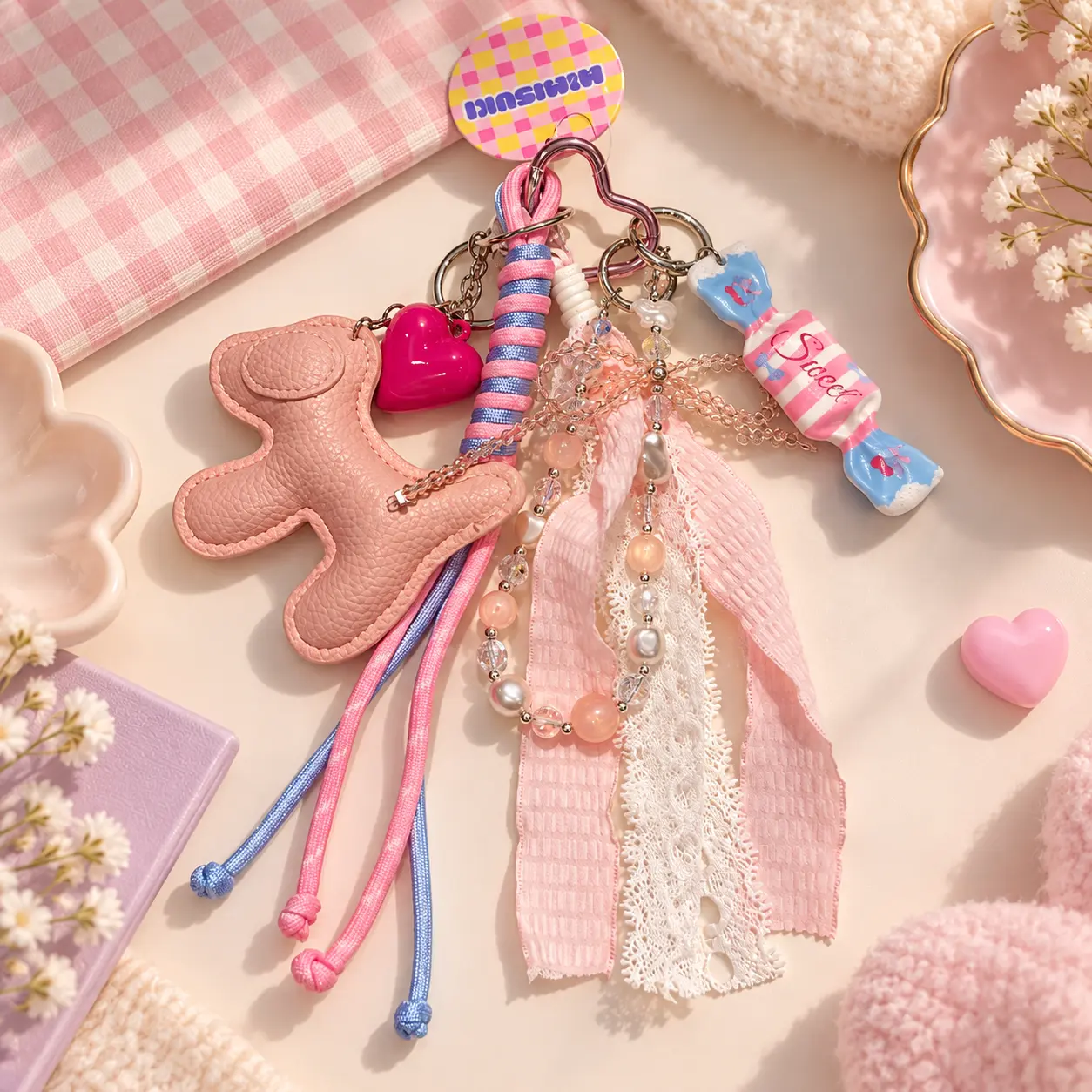 Bijou de sac Puppy Crush Candy Kawaï K-POP