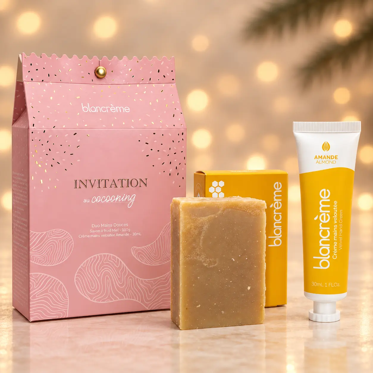 Duo Mains Miel & Amande – Coffret de Noël