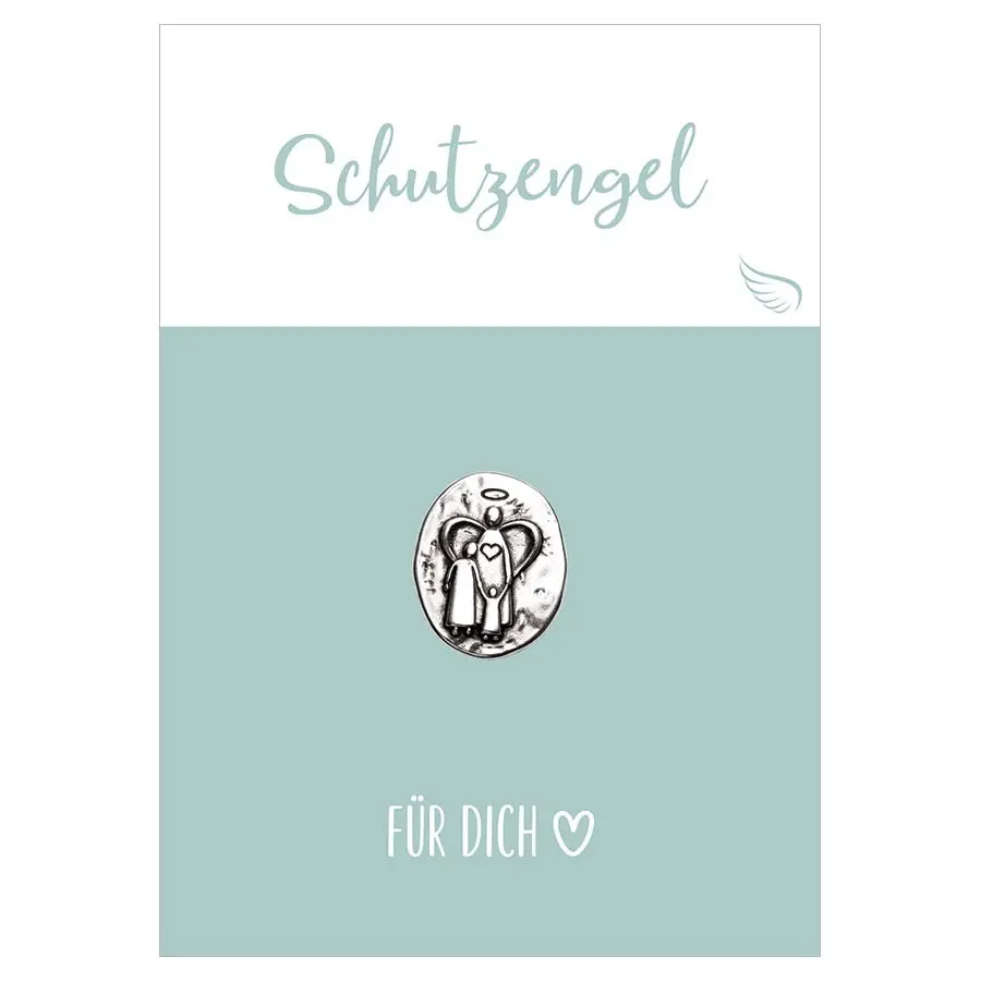 Guardian angel for you Hand flattering angel made of metal