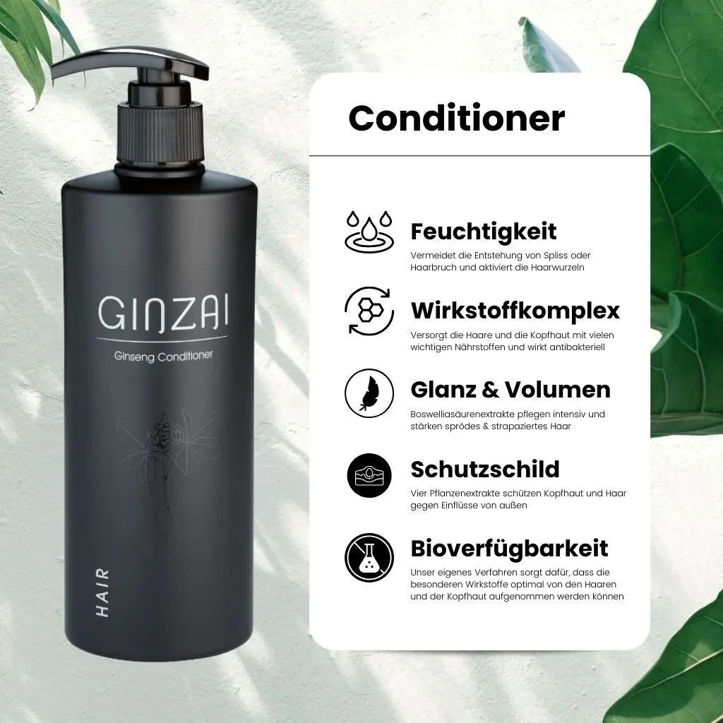 Conditioner mit koreanischem Premium Ginseng (Waldginseng) - 300 ml