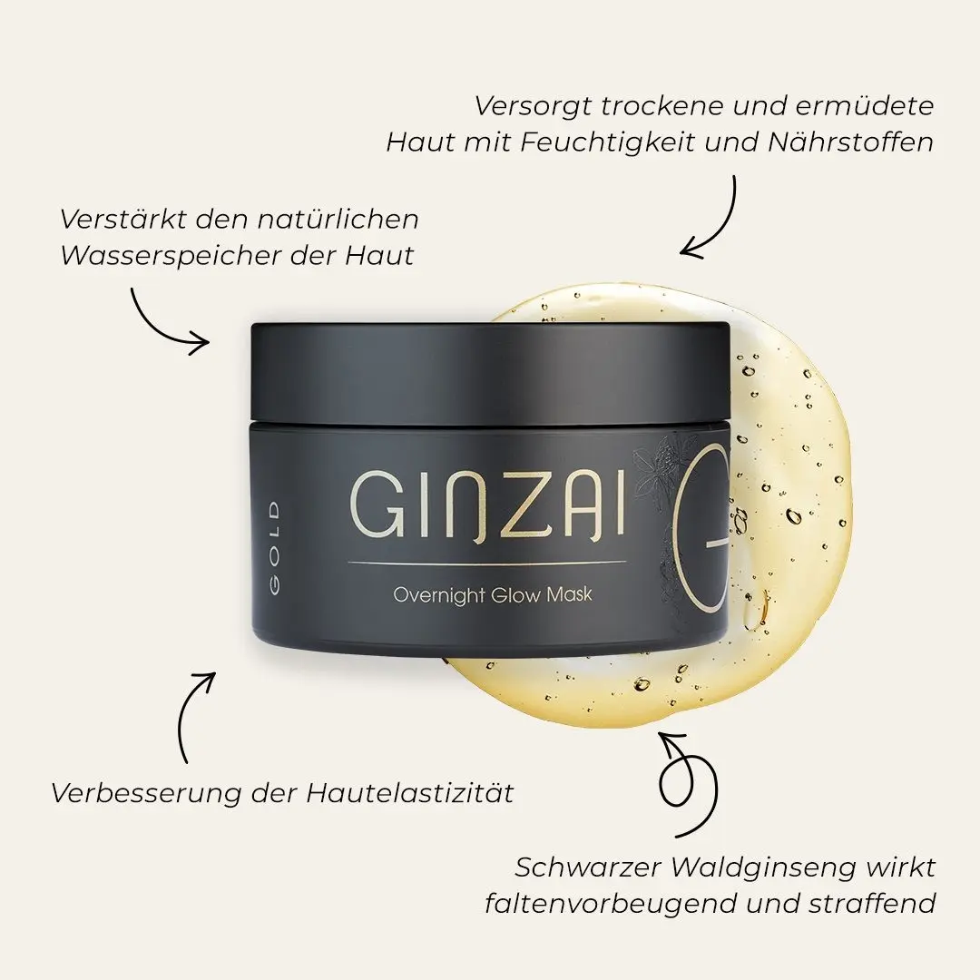 Gesichtsmaske zur Beruhigung und Straffung mit koreanischem Premium Ginseng (Waldginseng) - 100 ml