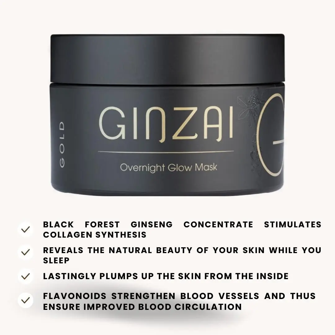 Gesichtsmaske zur Beruhigung und Straffung mit koreanischem Premium Ginseng (Waldginseng) - 100 ml