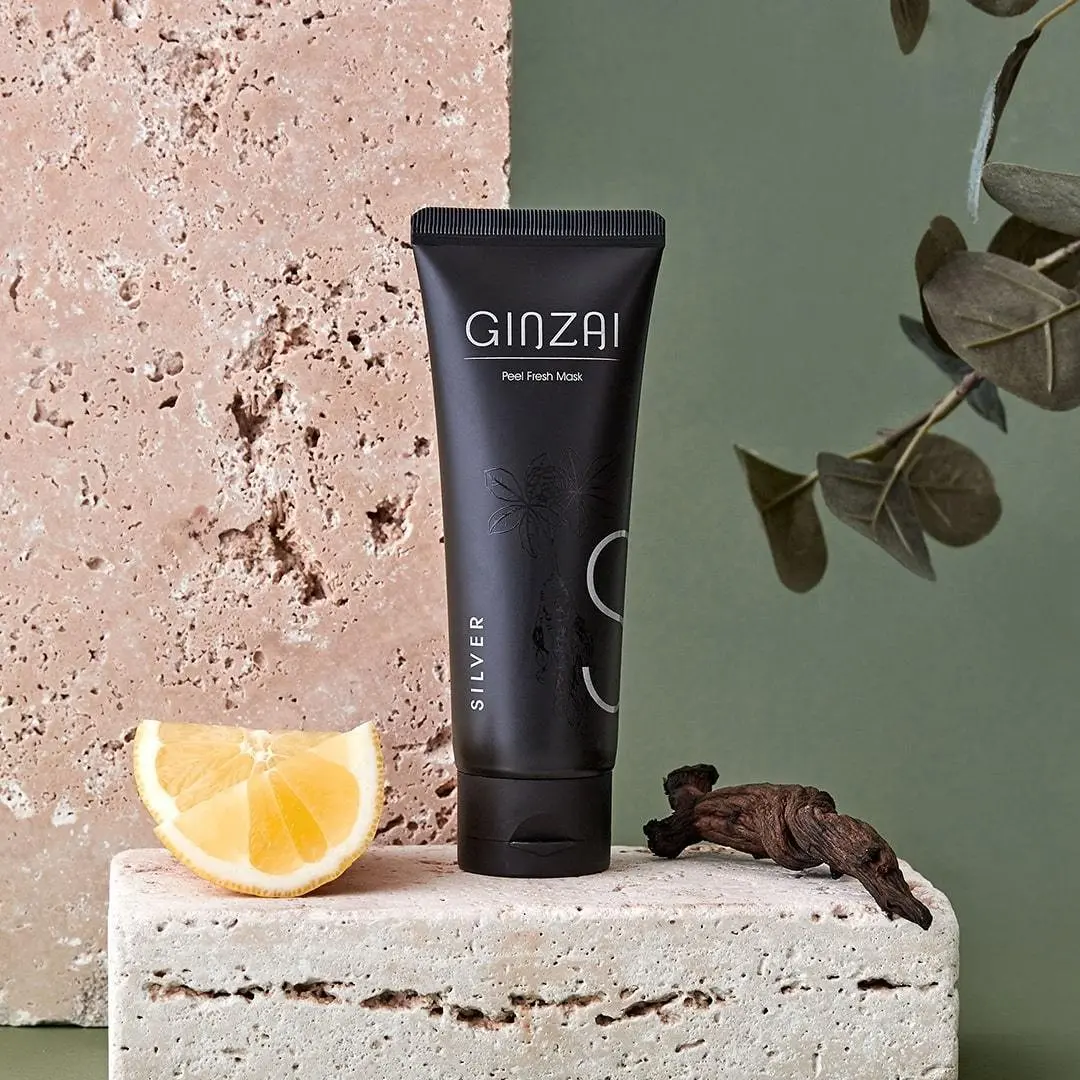 Peeling-Gesichtsmaske mit koreanischem Premium Ginseng (Waldginseng) - 100 ml