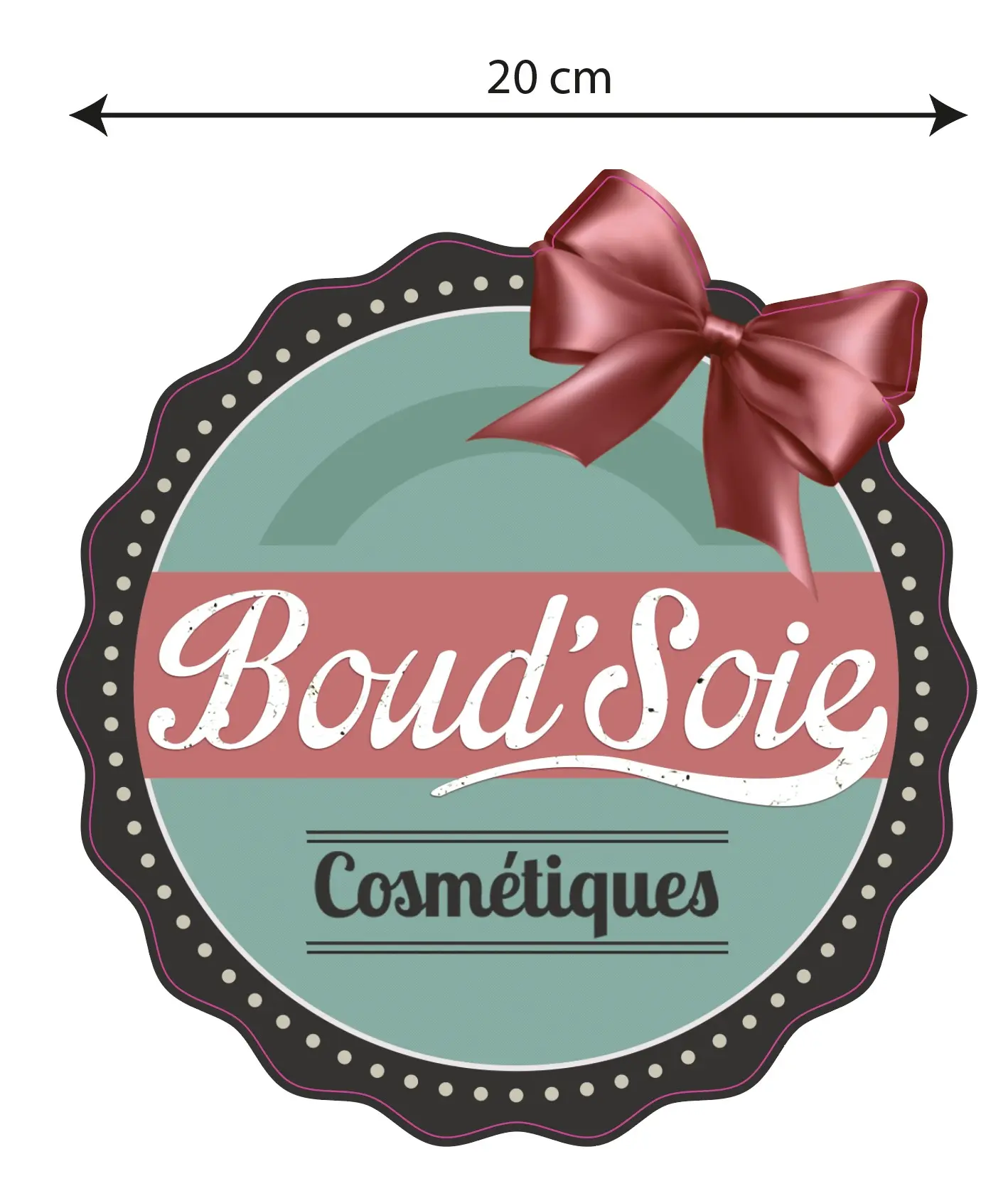 BRAND WINDOW STICKER