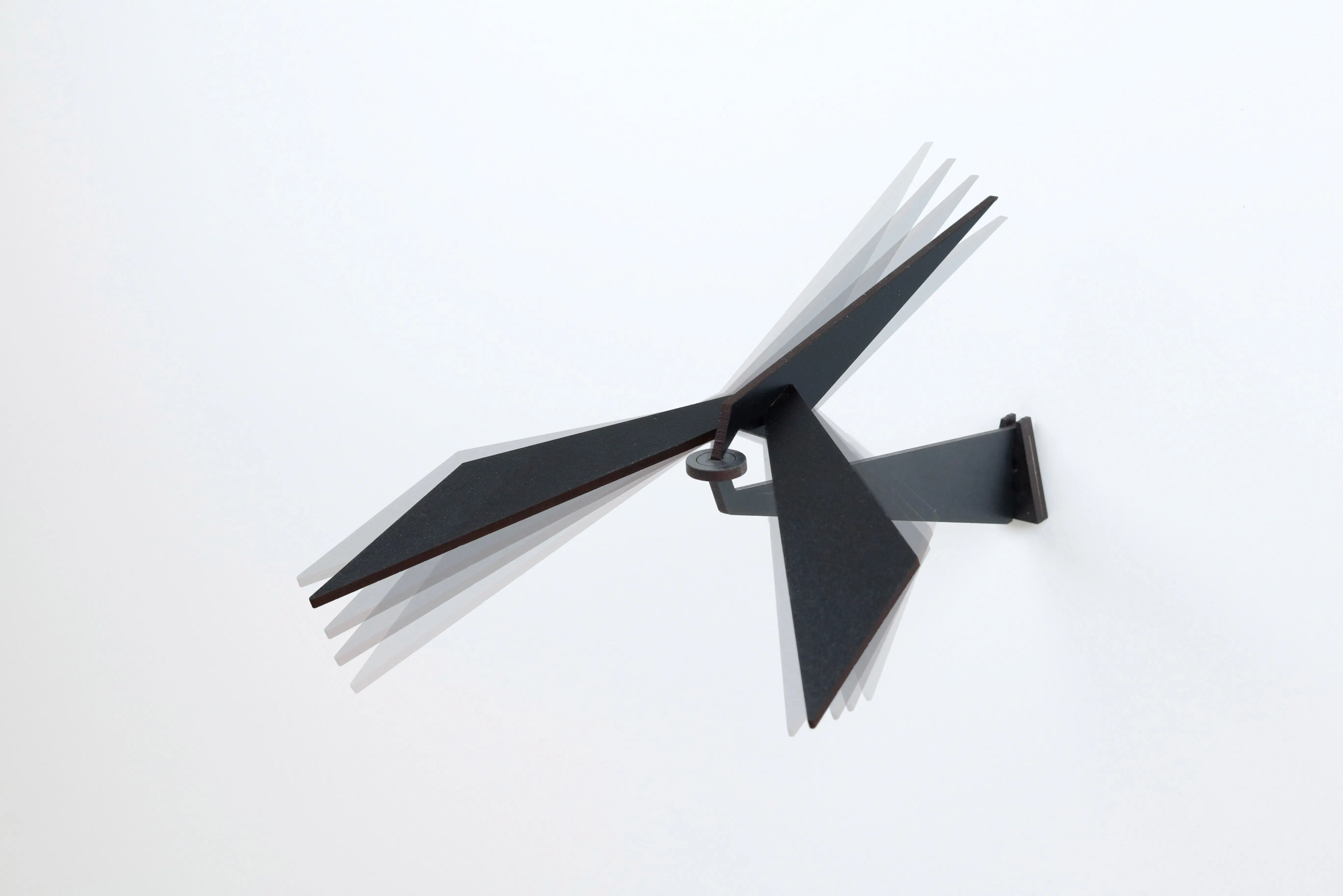 Weihnachtsgeschenk - WALL CHIL Puzzle schwarz - balancierendes Vogel-Mobile