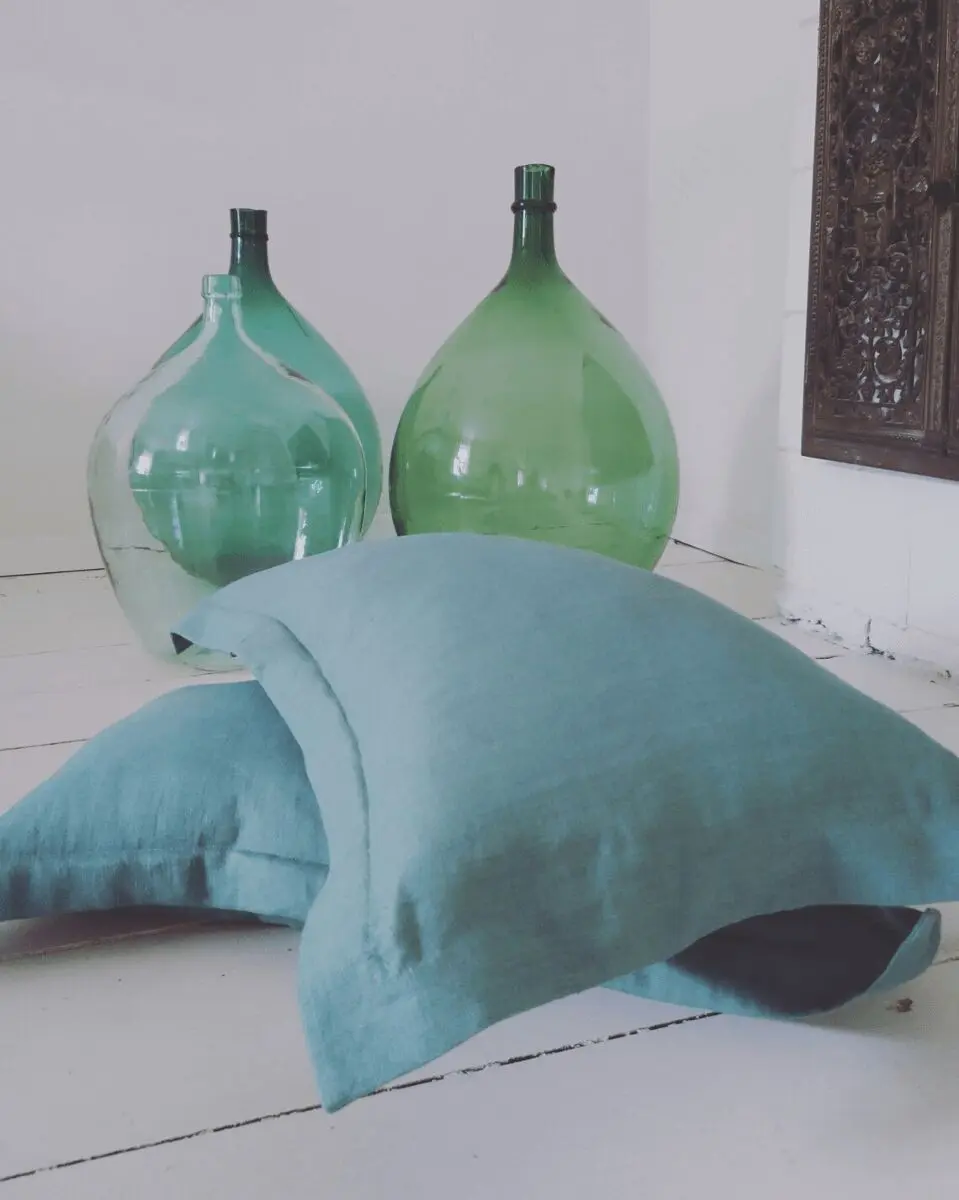 Linen Pillowcase with 4 cm Flange