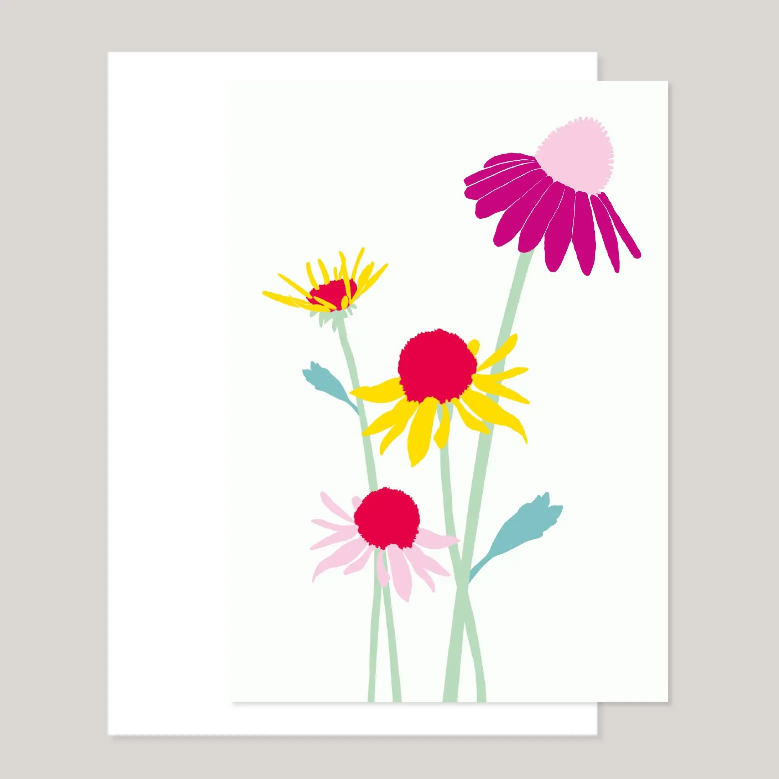 Carte de voeux »chapeau de soleil«