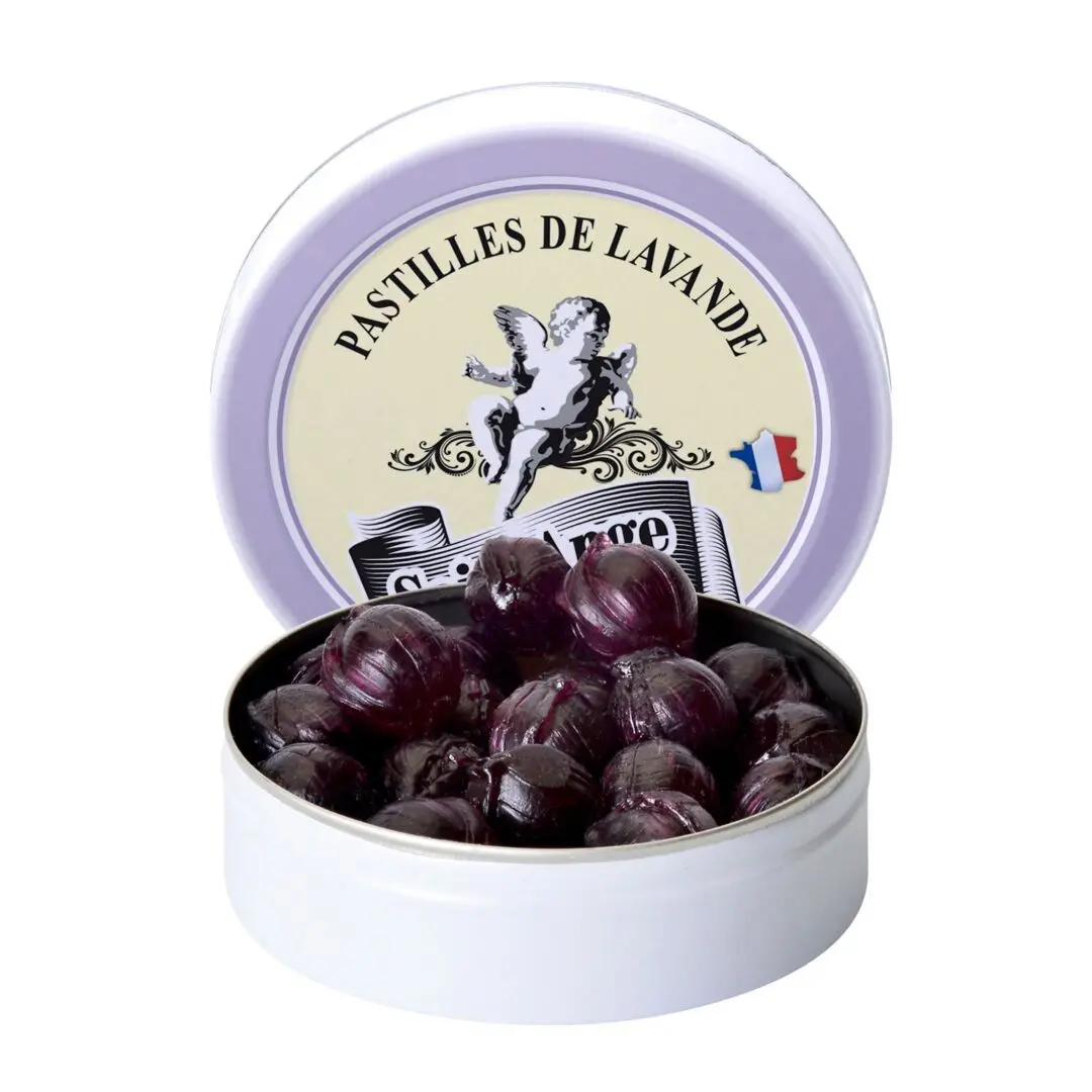 Saint Ange | Bonbons Artisanaux | Saveur Lavande | Boîte de 50g