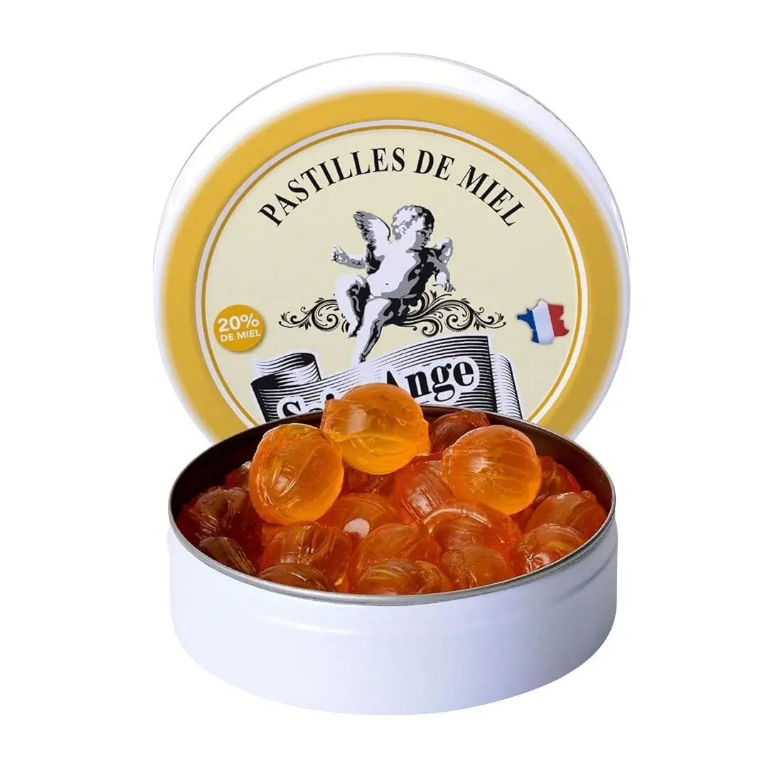 Saint Ange | Bonbons Artisanaux | Saveur Miel | Boîte de 50g