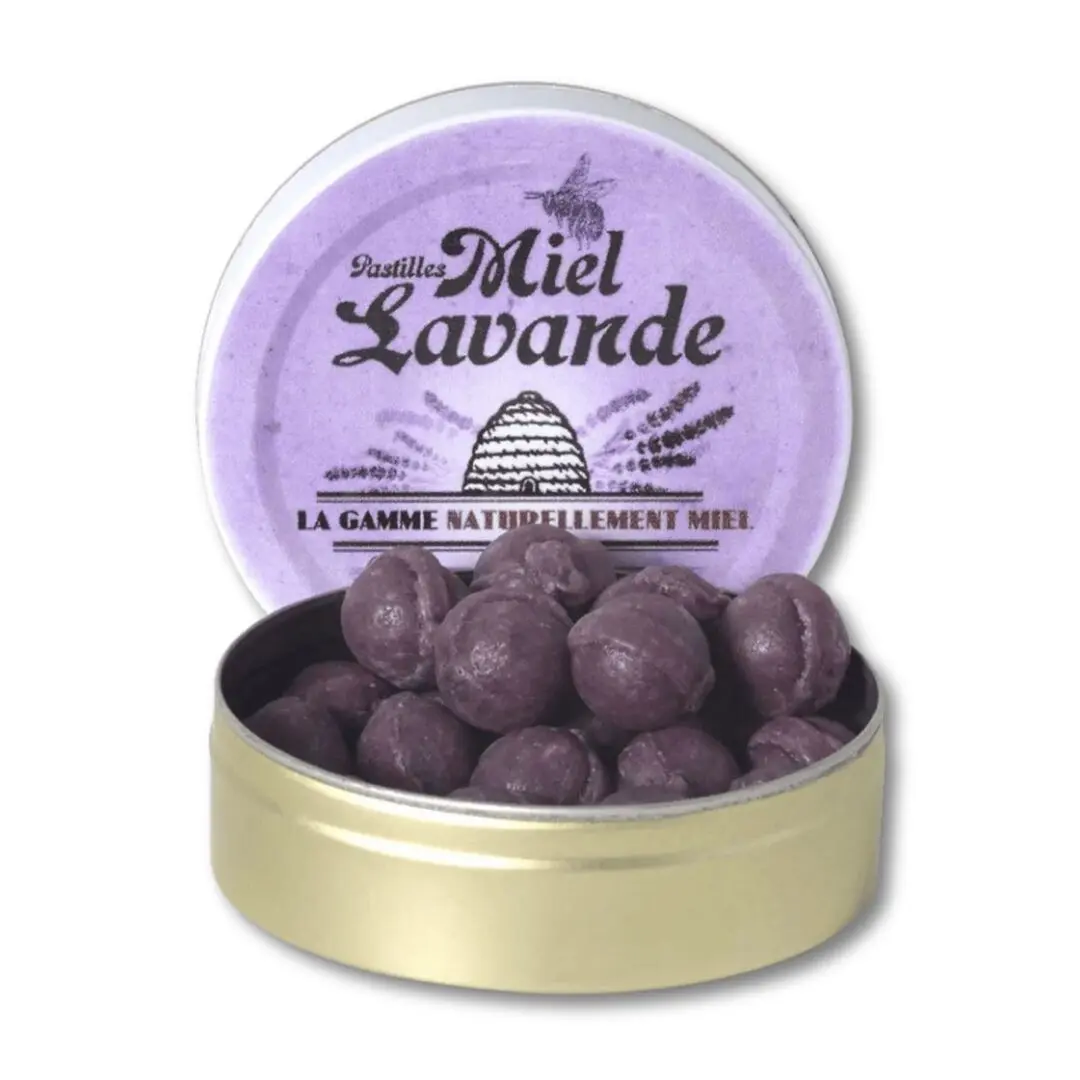 Apipharma | Bonbons Artisanaux | Saveur Miel Lavande | Boîte de 50g