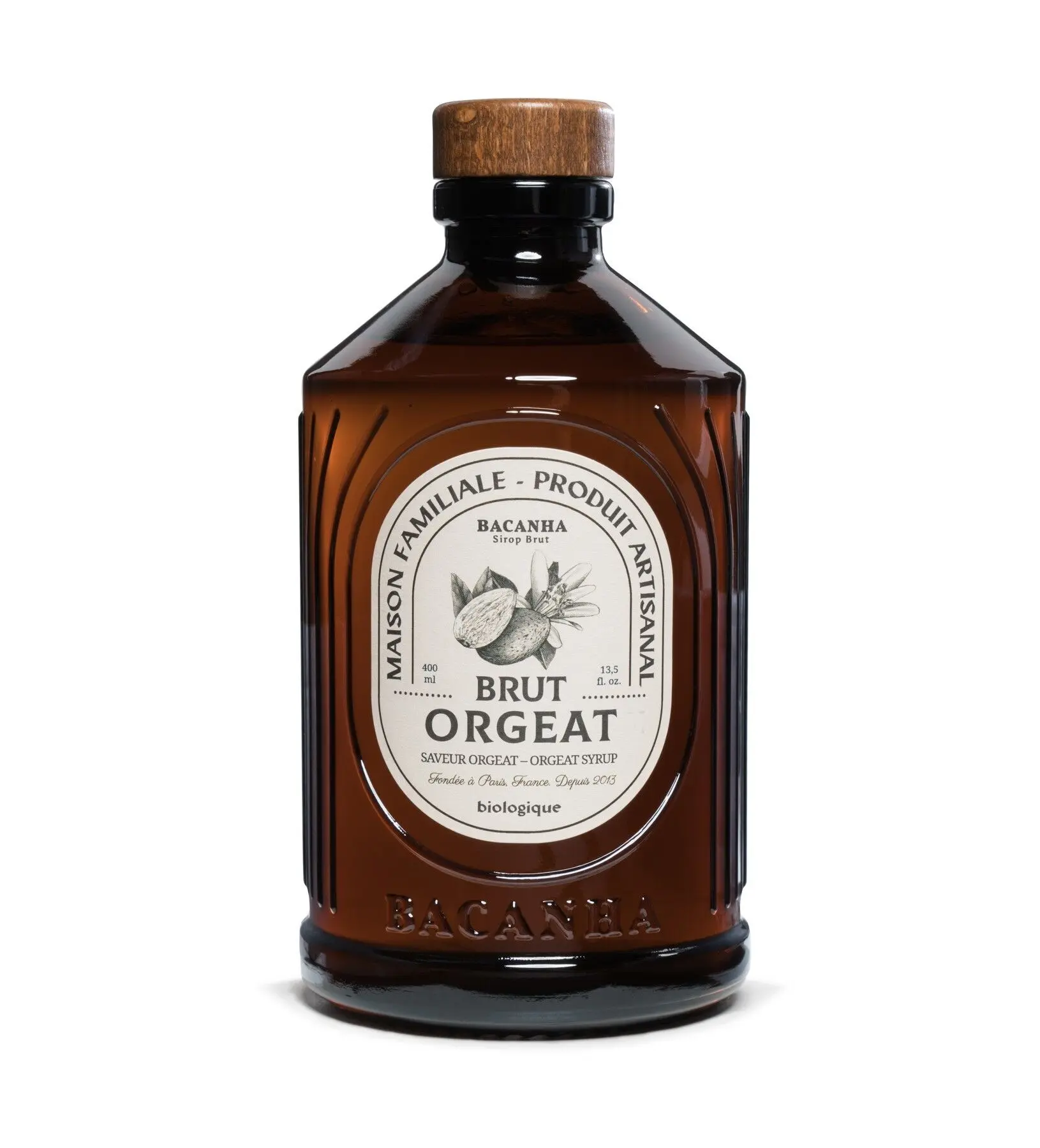 Sirop Brut Orgeat Bio