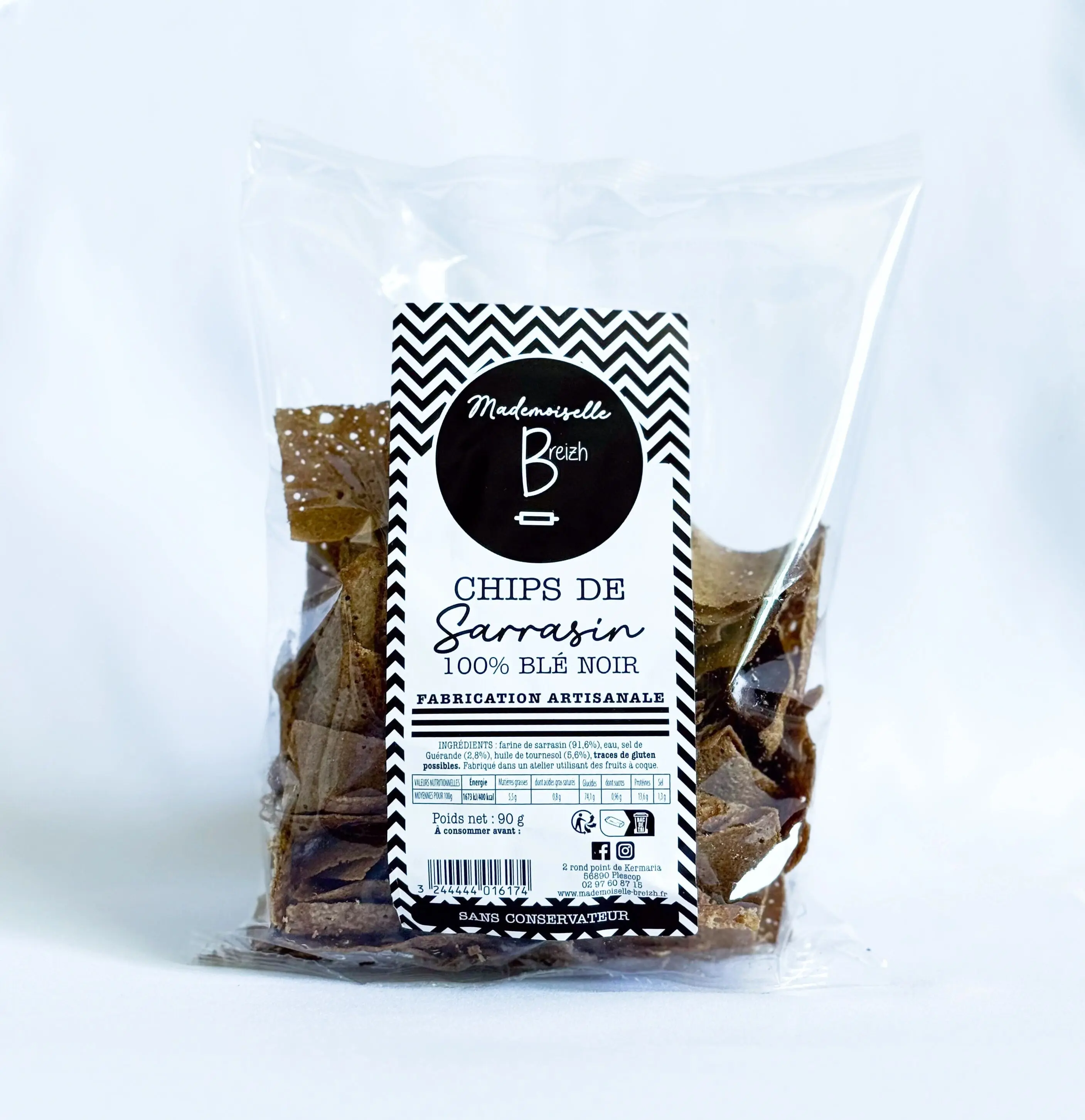 Buckwheat crisps (plain)