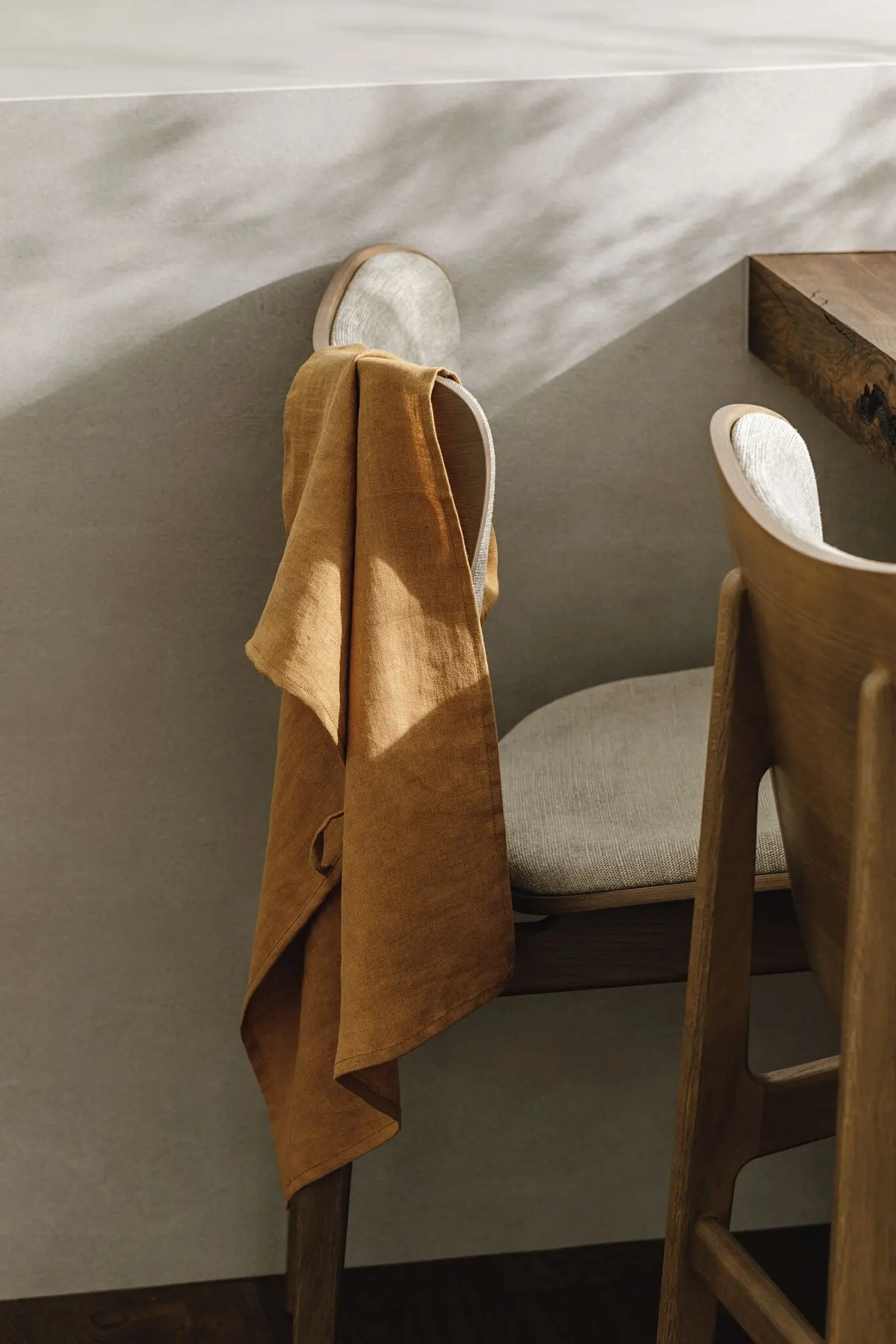 Linen Tea towel (dish towel) / Caramel