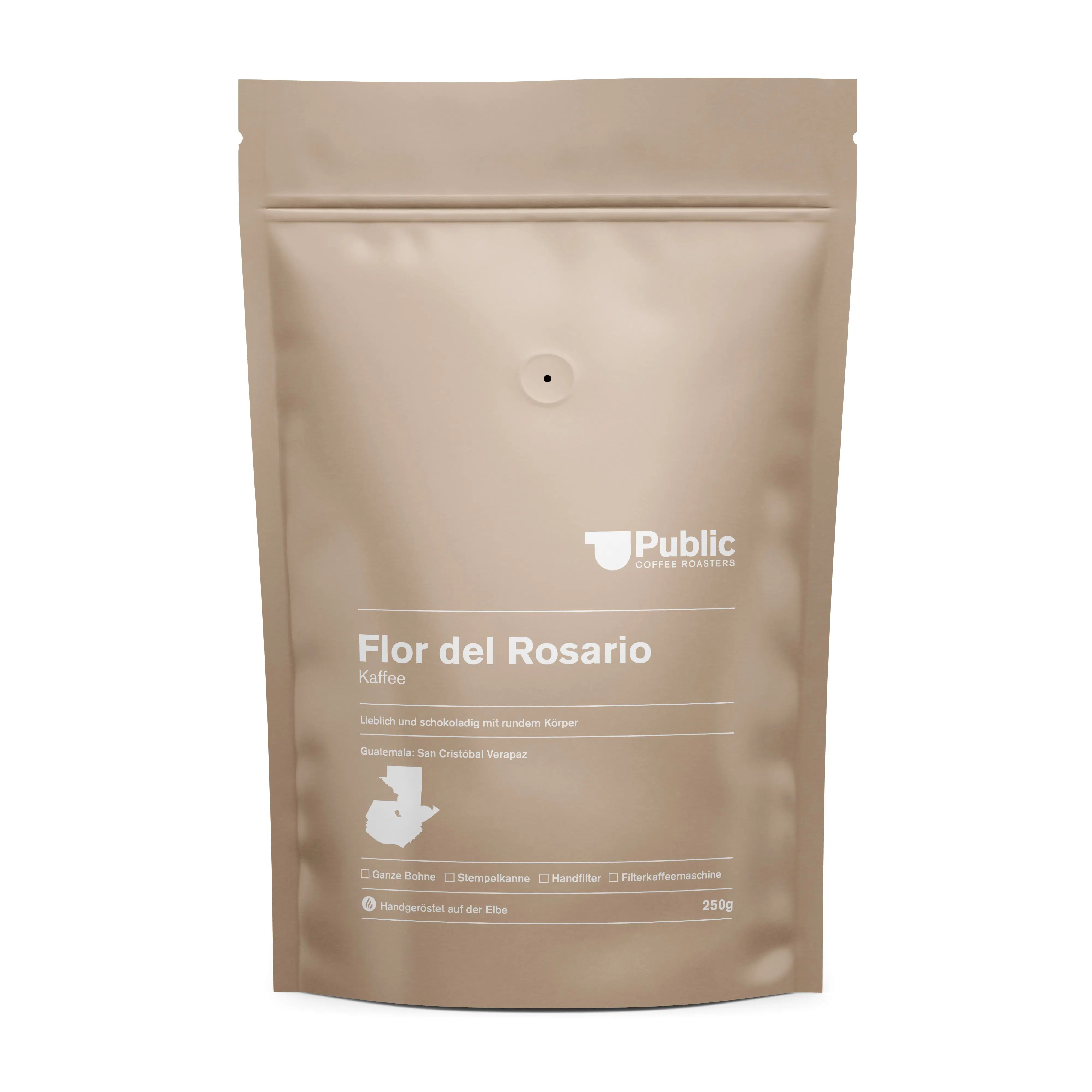 Flor del Rosario filter coffee