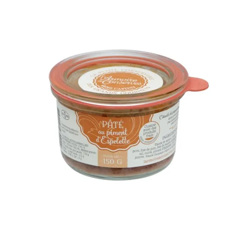 ENTENRILLETTE MIT ESPELETTE PFEFFER 150G