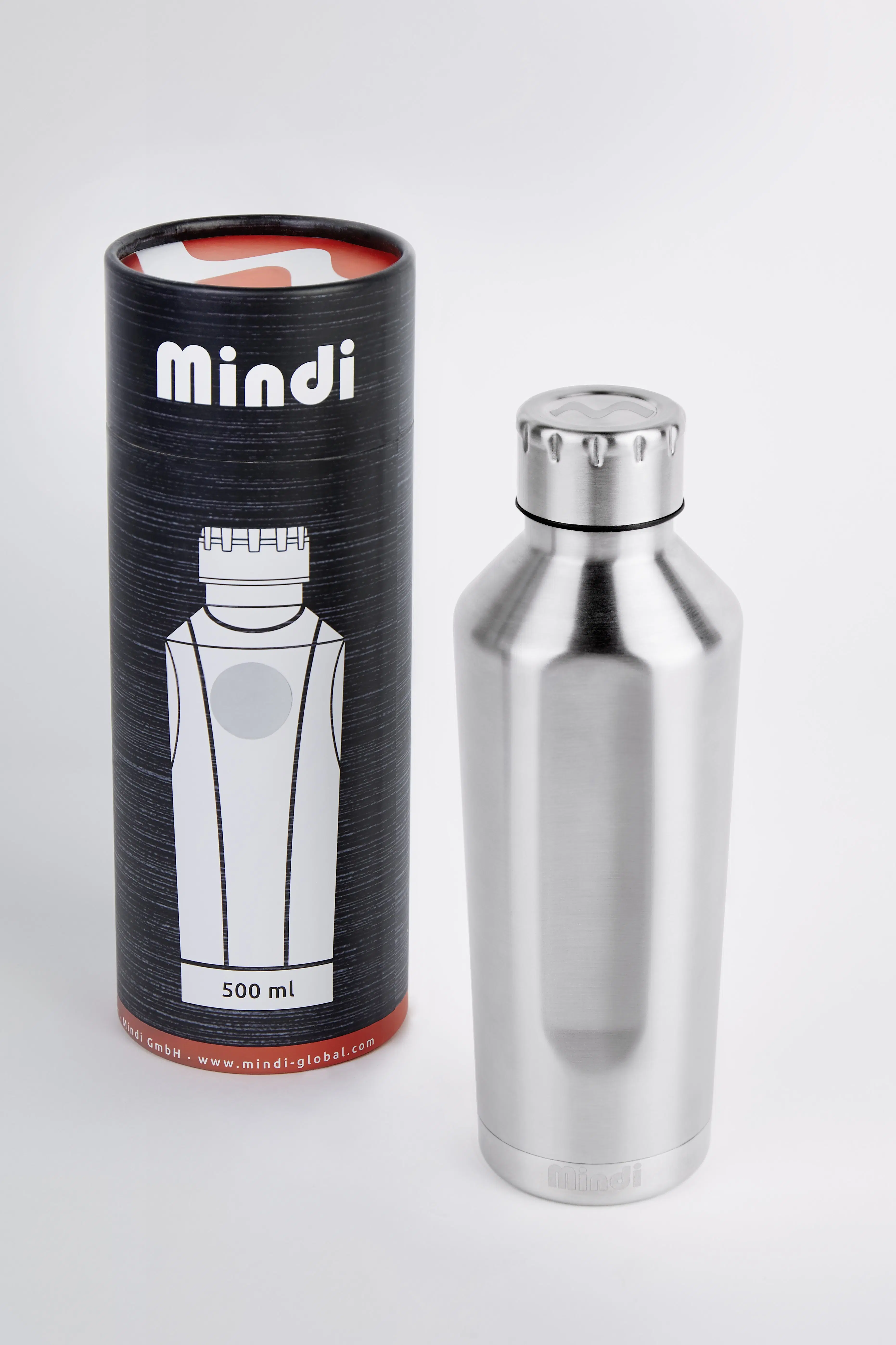 Thermoflasche William 500ml gebürstet
