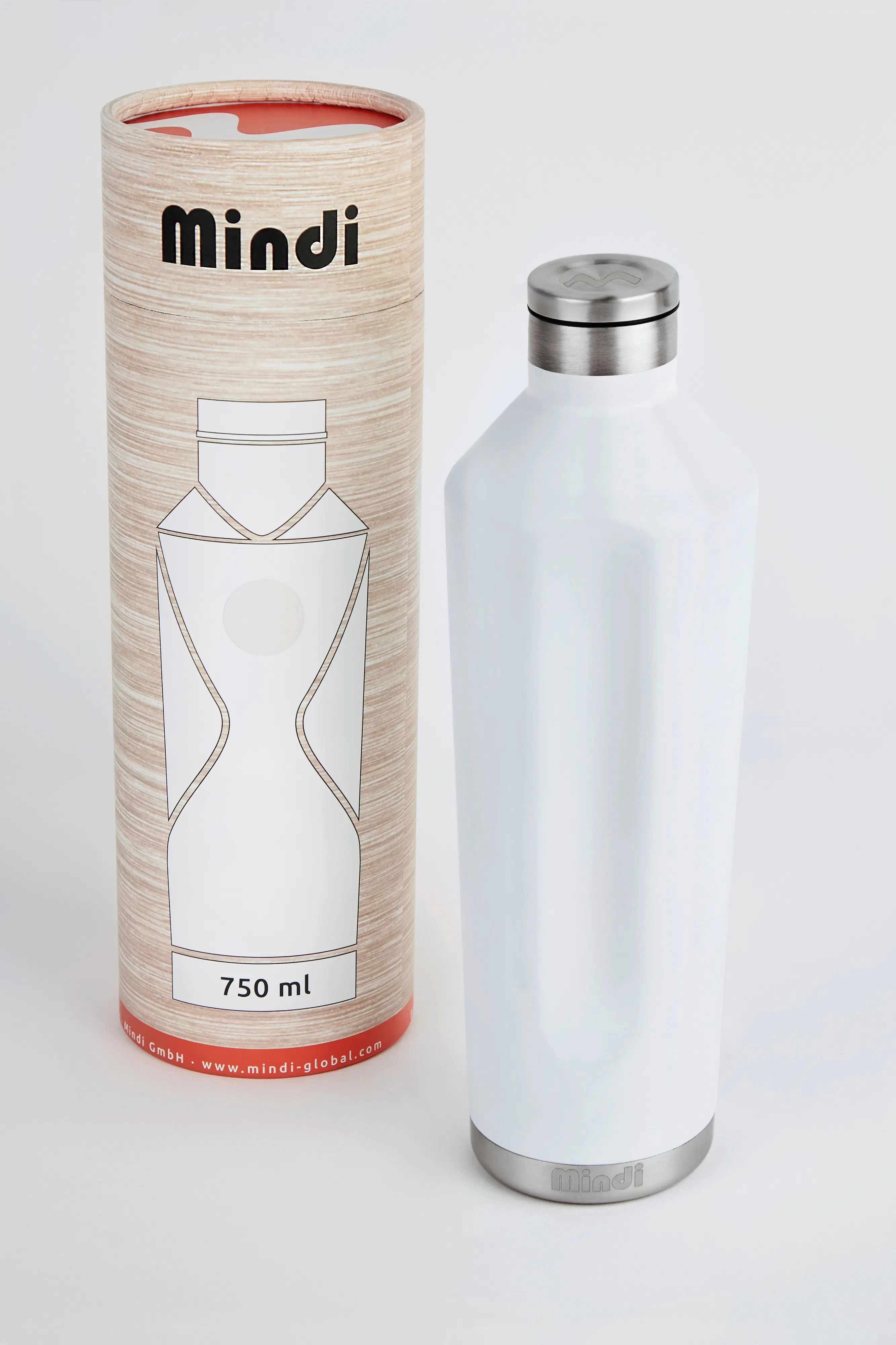 Thermoflasche Kate 750ml weiss