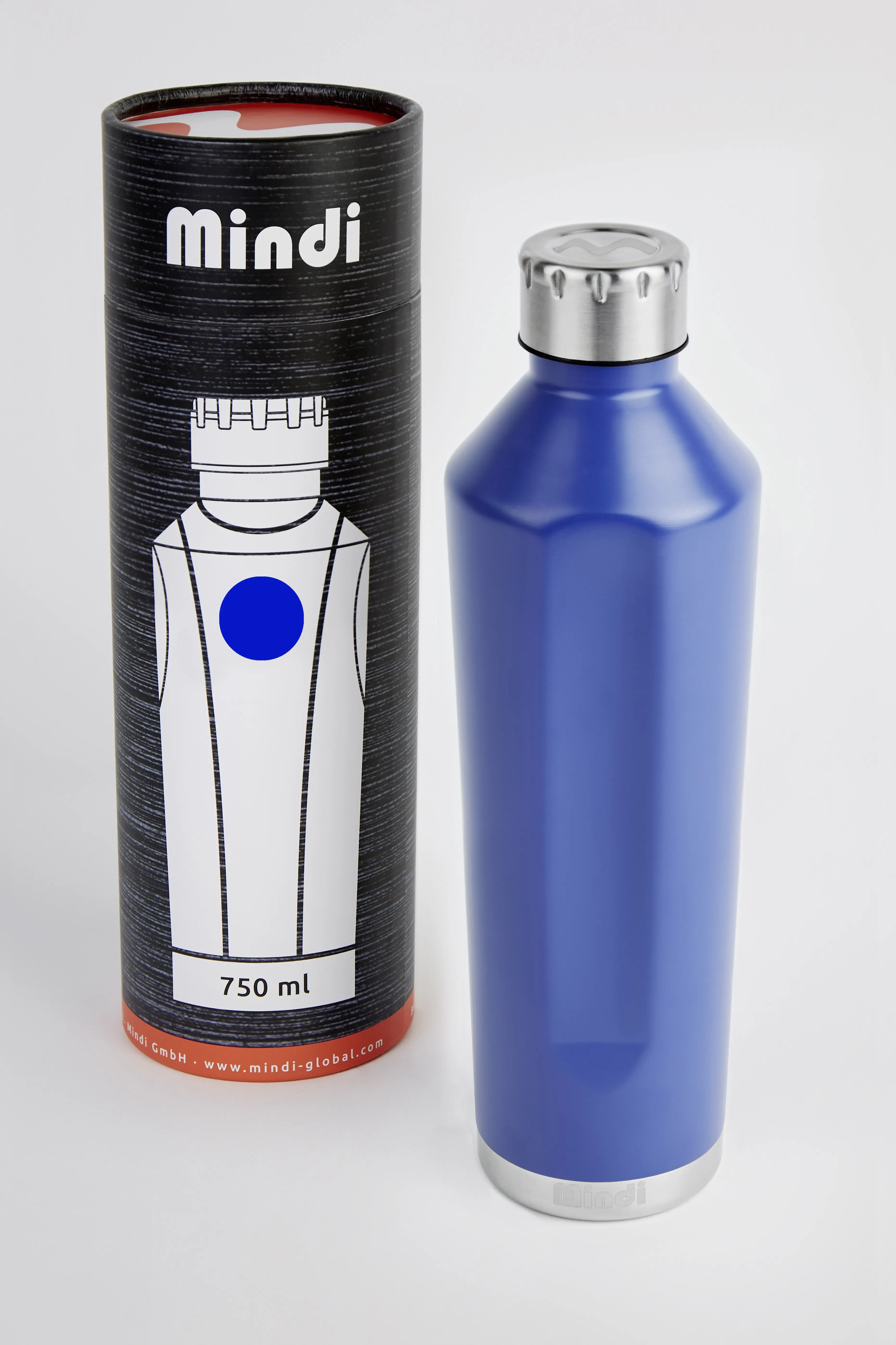 Thermoflasche William 750ml blau