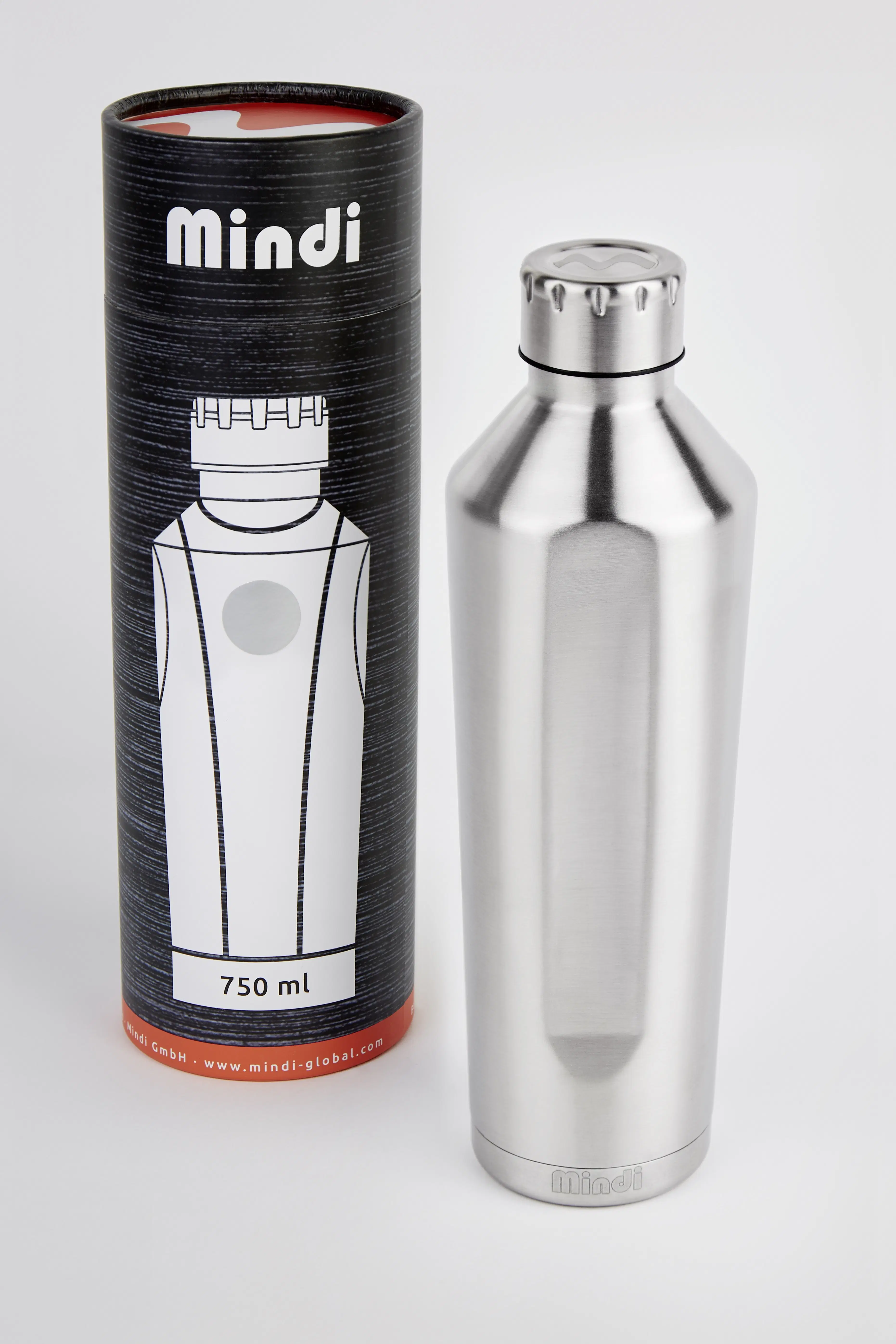 Thermoflasche William 750ml gebürstet