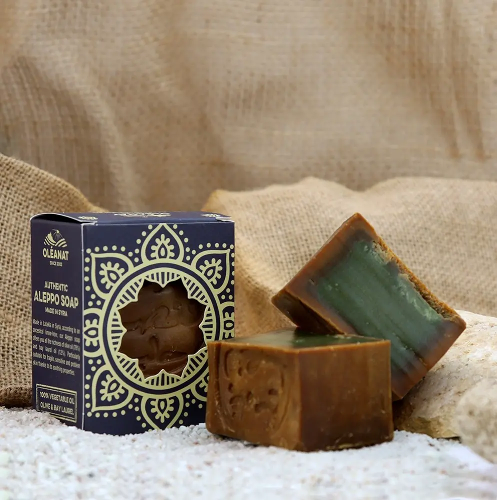 Echte Aleppo-Seife 200 g - OLEANAT