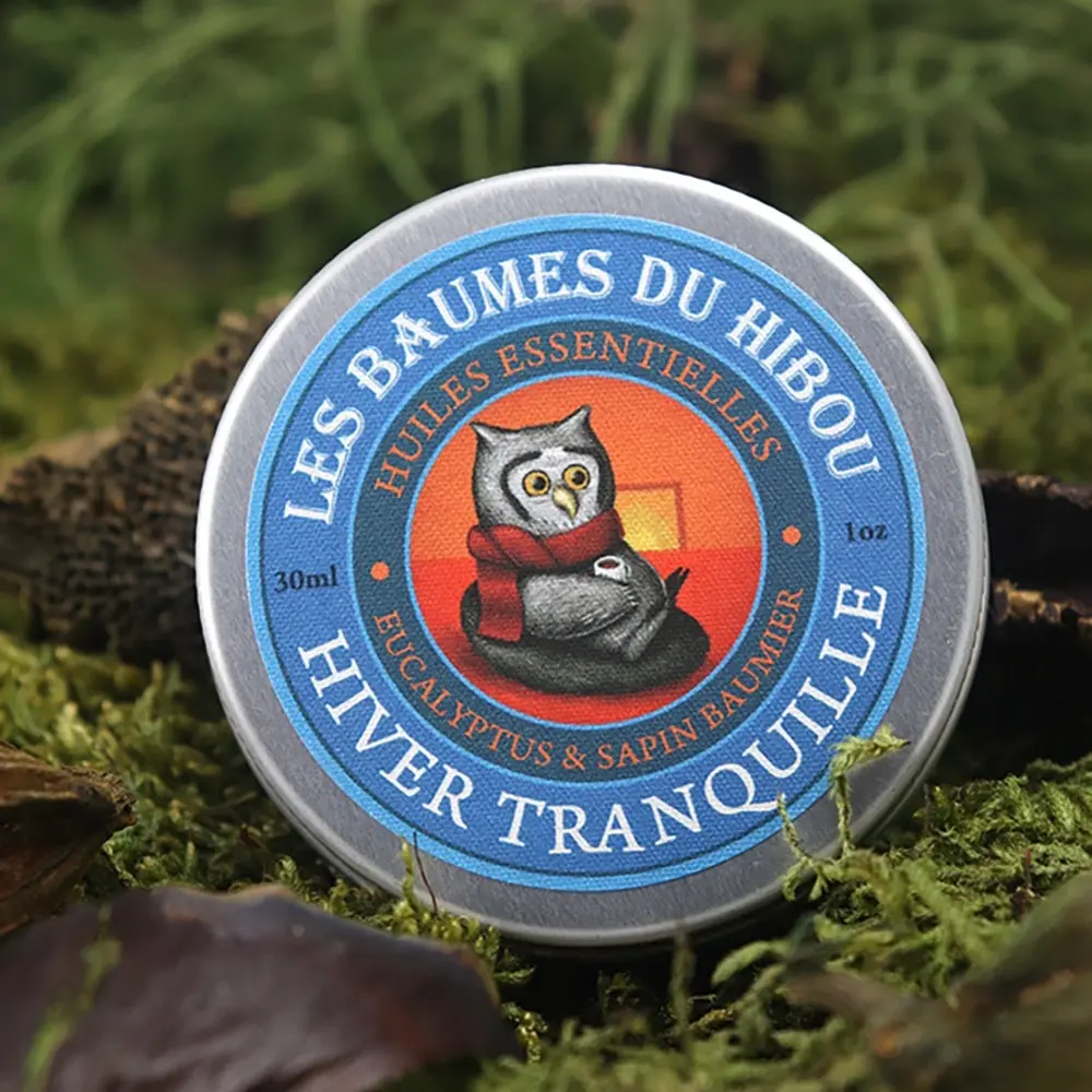 Bio-Ruhiger Winterbalsam 30 ml - LES BAUMES DU HIBOU