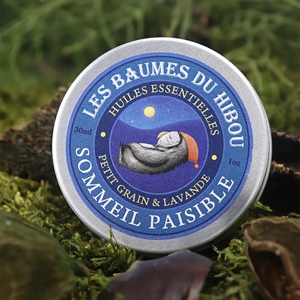 Bio-Balsam für den ruhigen Schlaf 30 ml - LES BAUMES DU HIBOU