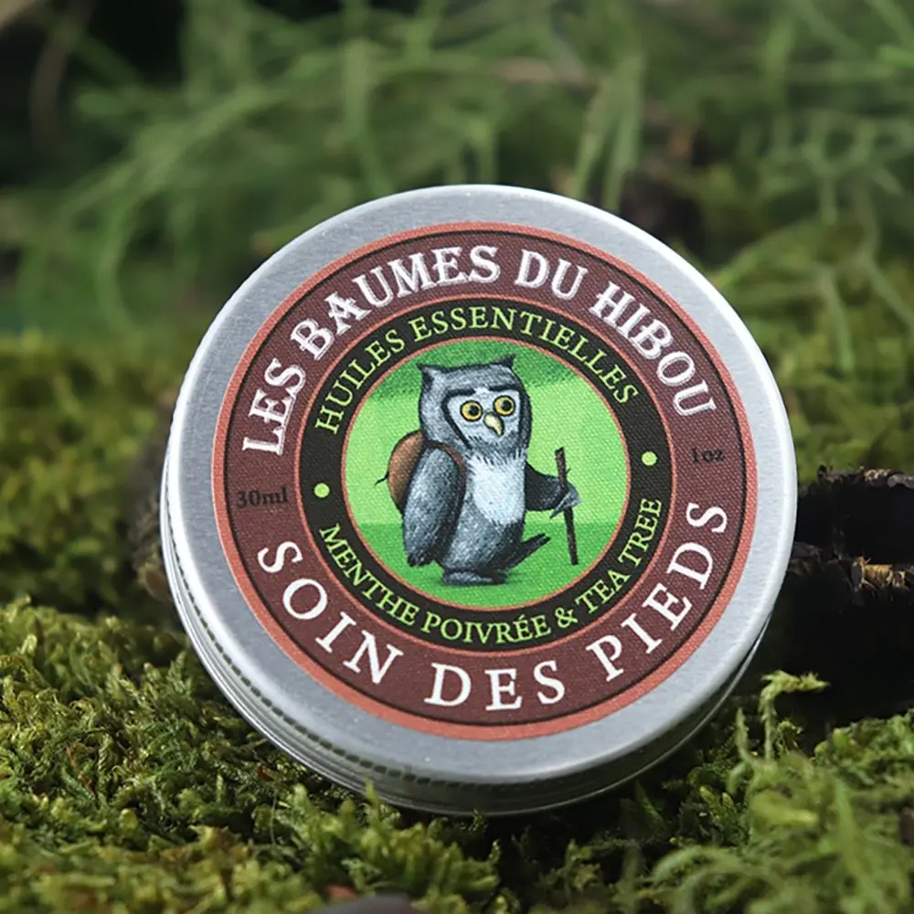 Bio-Fußpflegebalsam 30 ml - LES BAUMES DU HIBOU