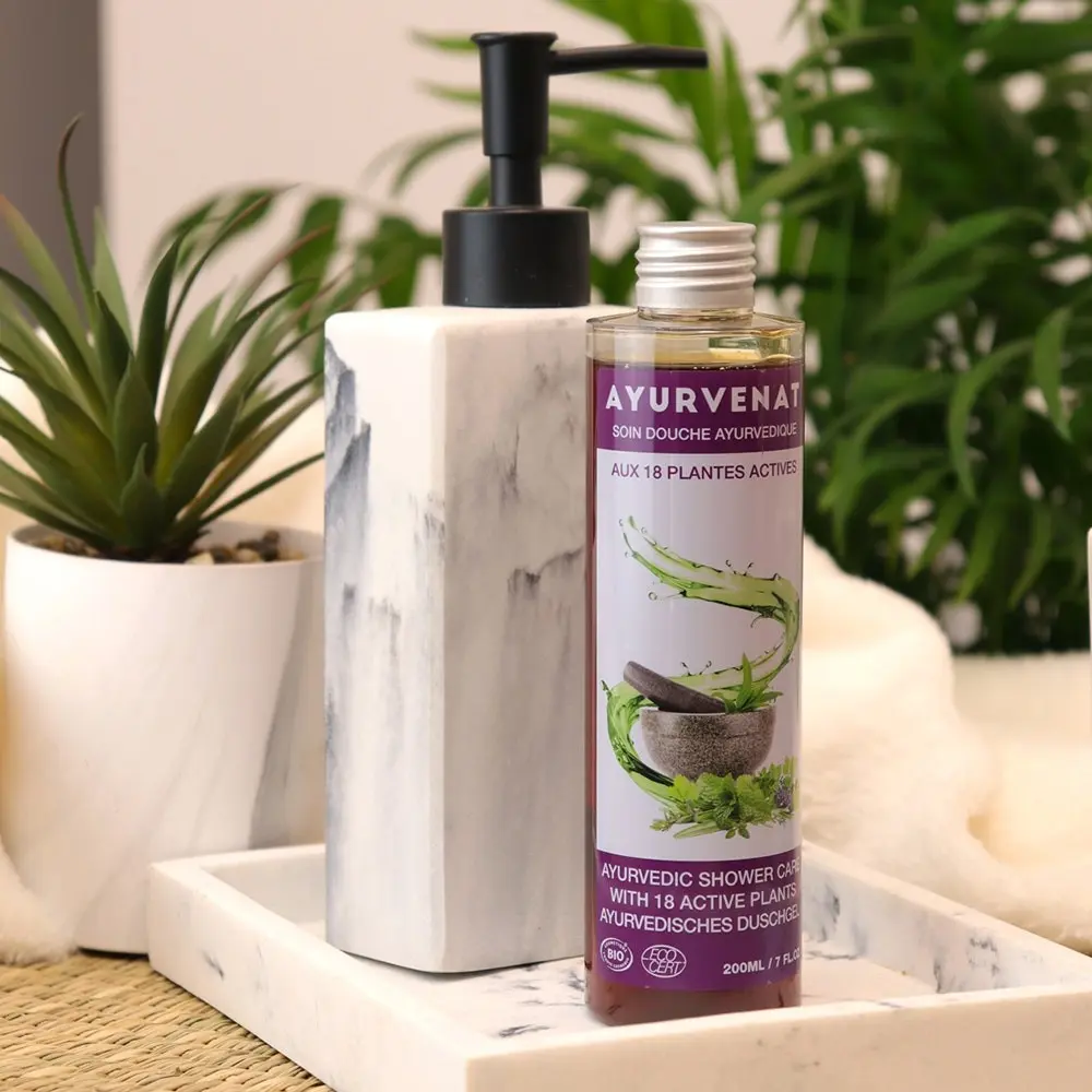 Bio Ayurvedische Duschkur mit 16 Wirkpflanzen 200ml - AYURVENAT
