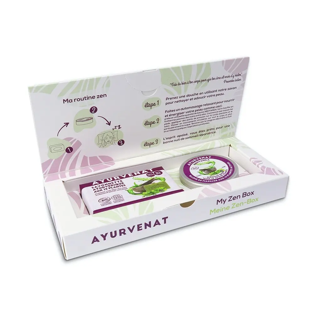 Meine Bio-Zen-Box (Seife + Massagebalsam) – WEIHNACHTSGESCHENKIDEE