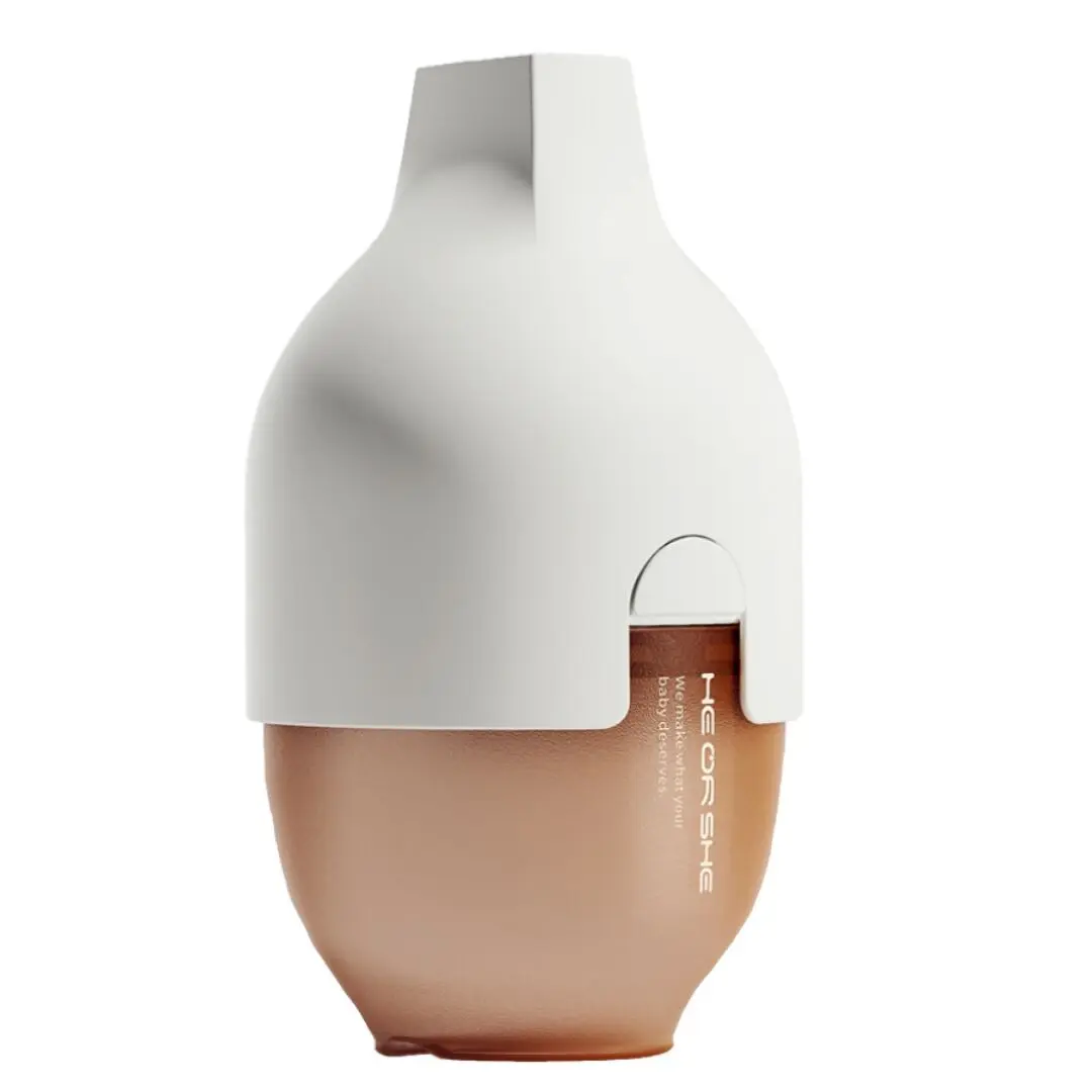 BOTELLA HEORSHE DE CUELLO ULTRA ANCHO, 160 ml., 0-3, BLANCO