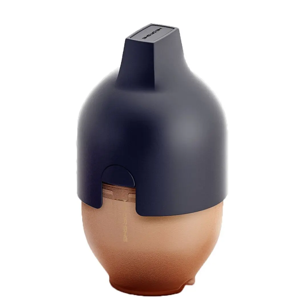 BOTELLA HEORSHE DE CUELLO ULTRA ANCHO, 160 ml., 0-3, NEGRO