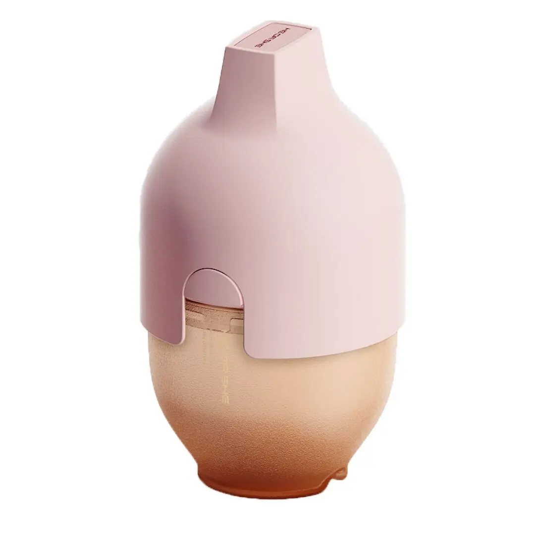 BOTELLA HEORSHE DE CUELLO ULTRA ANCHO, 160 ml., 0-3, ROSA