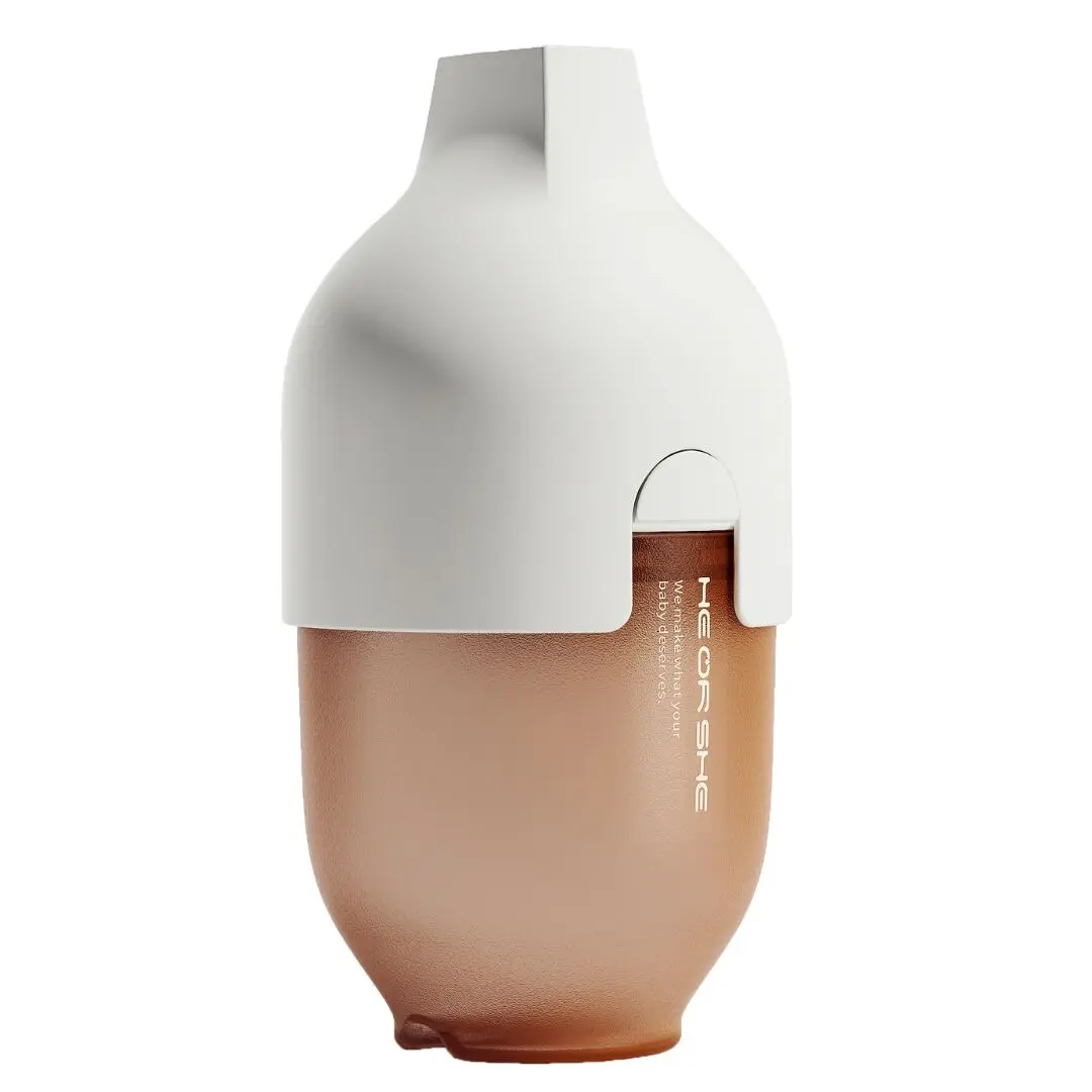 HEORSHE FRASCO CUELLO ULTRA ANCHO, 240 ml., 6+, BLANCO