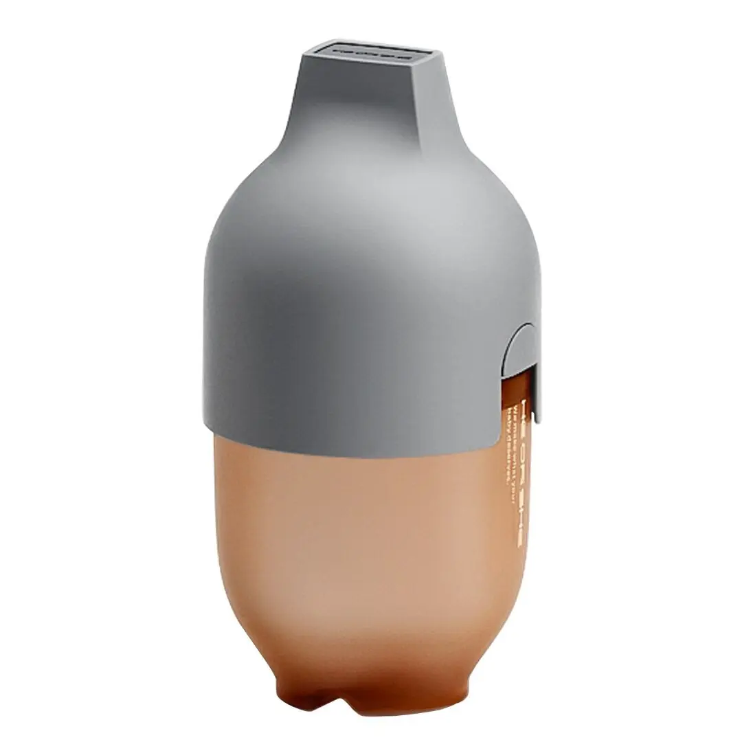 HEORSHE FRASCO CUELLO ULTRA ANCHO, 240 ml., 6+, GRIS
