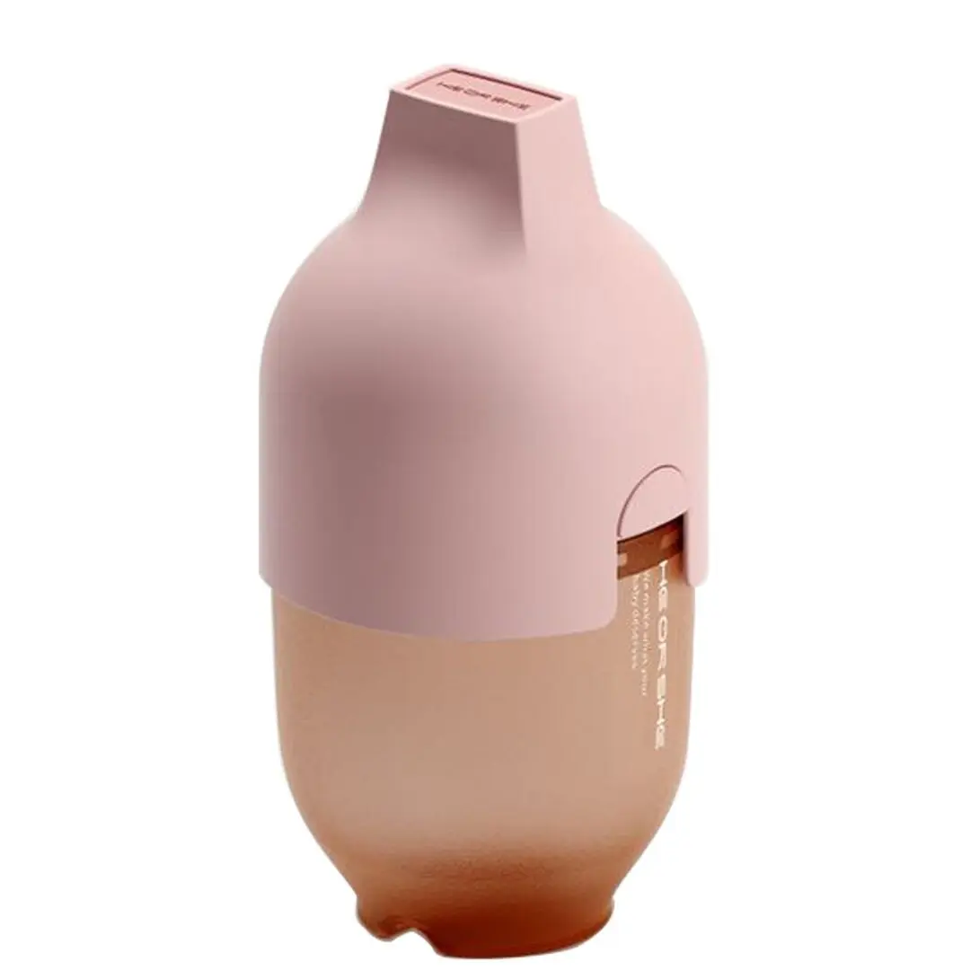 HEORSHE FRASCO CUELLO ULTRA ANCHO, 240 ml., 6+, ROSA