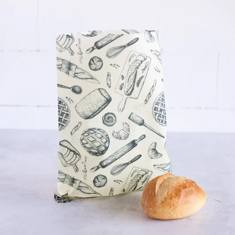 large bag of organic beeswax - bread